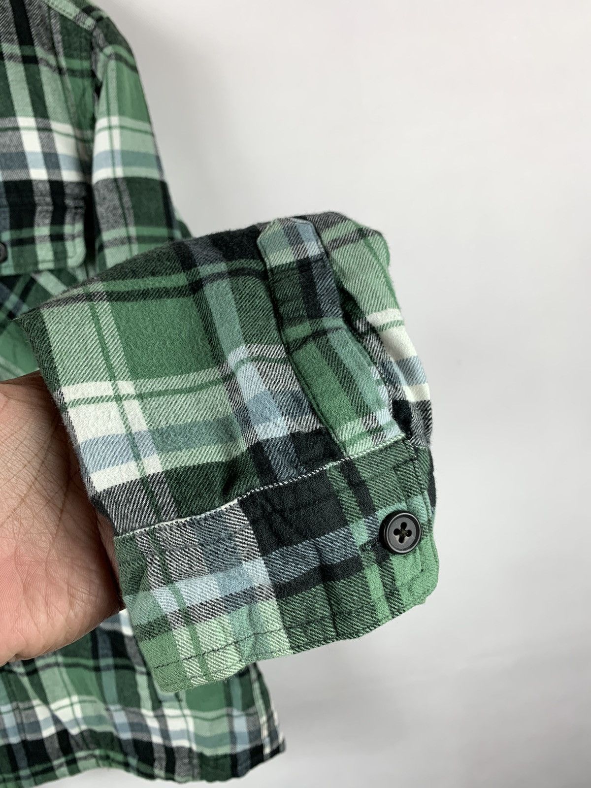 Flannel × Uniqlo Vintage Uniqlo Flannel Double Pocket Size US L / EU 52-54 / 3 - 8 Thumbnail