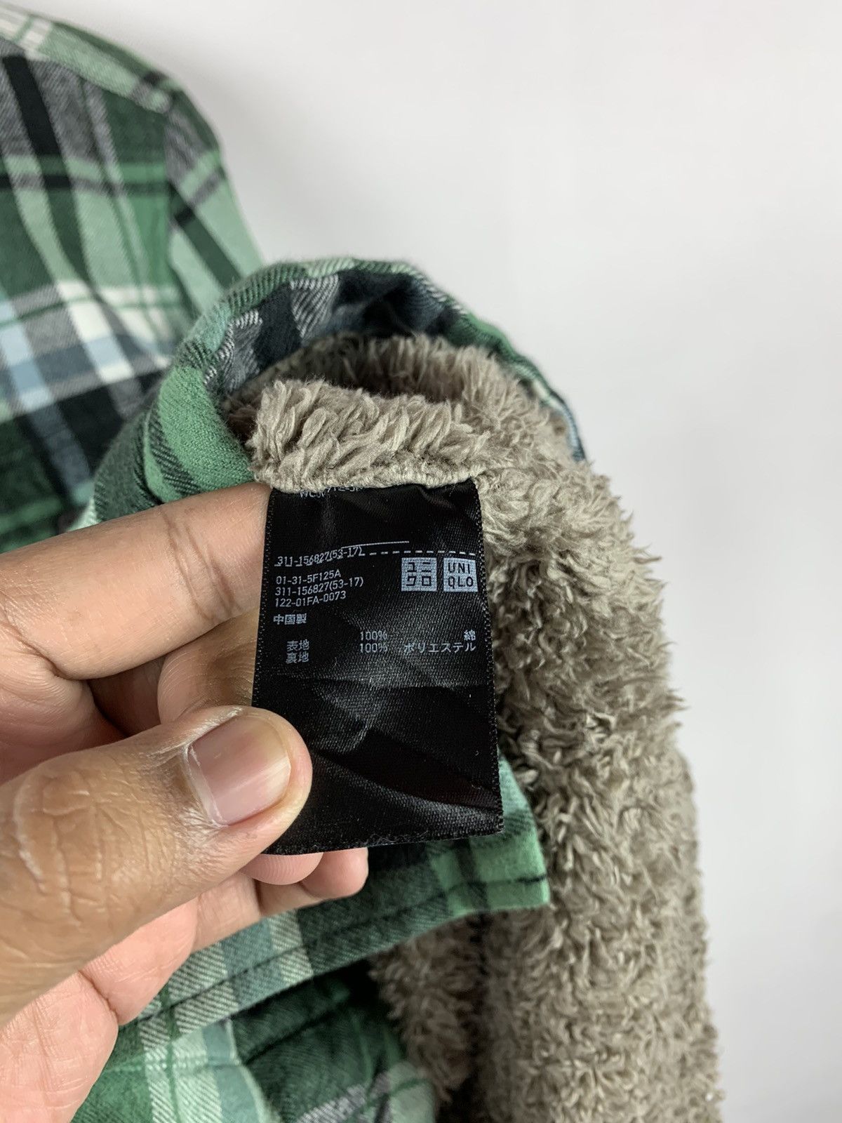 Flannel × Uniqlo Vintage Uniqlo Flannel Double Pocket Size US L / EU 52-54 / 3 - 9 Thumbnail