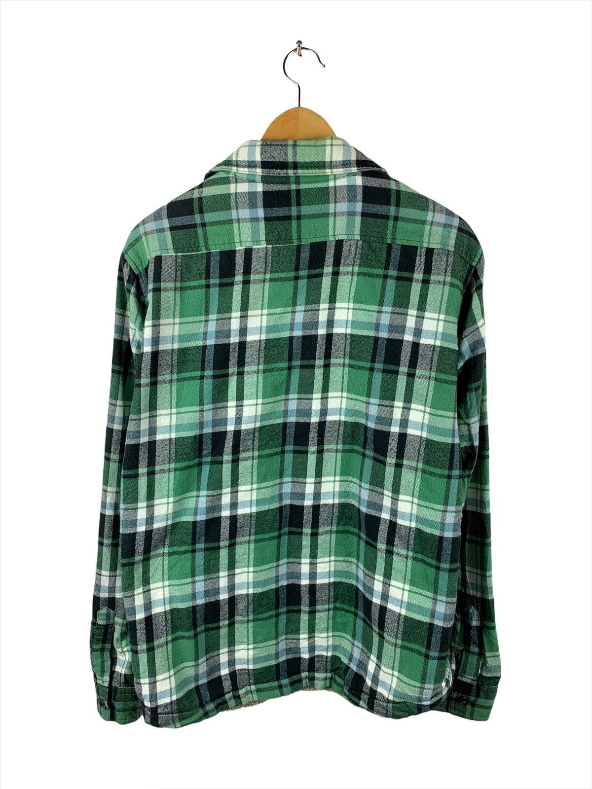 Flannel × Uniqlo Vintage Uniqlo Flannel Double Pocket Size US L / EU 52-54 / 3 - 3 Thumbnail