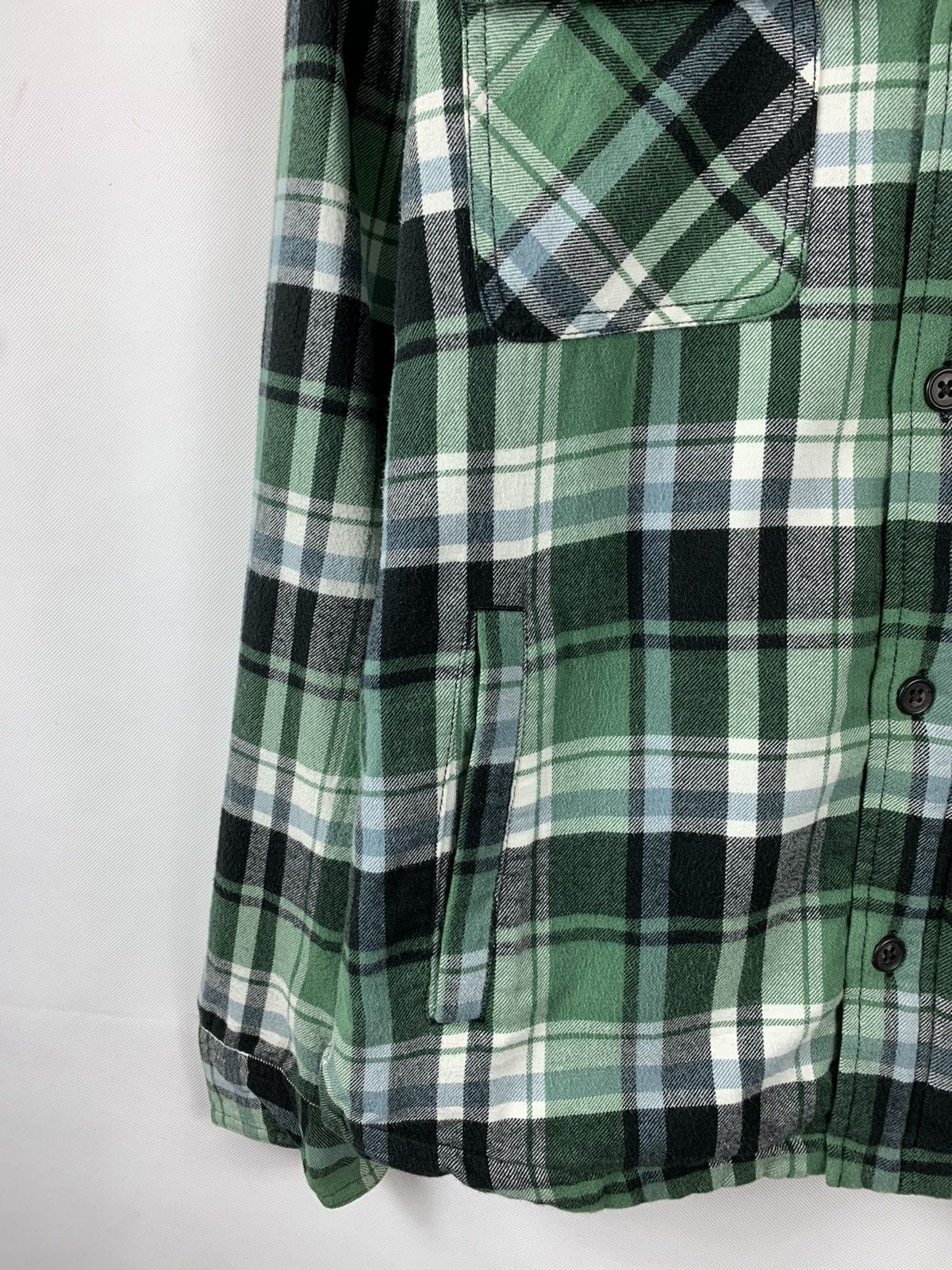 Flannel × Uniqlo Vintage Uniqlo Flannel Double Pocket Size US L / EU 52-54 / 3 - 6 Thumbnail