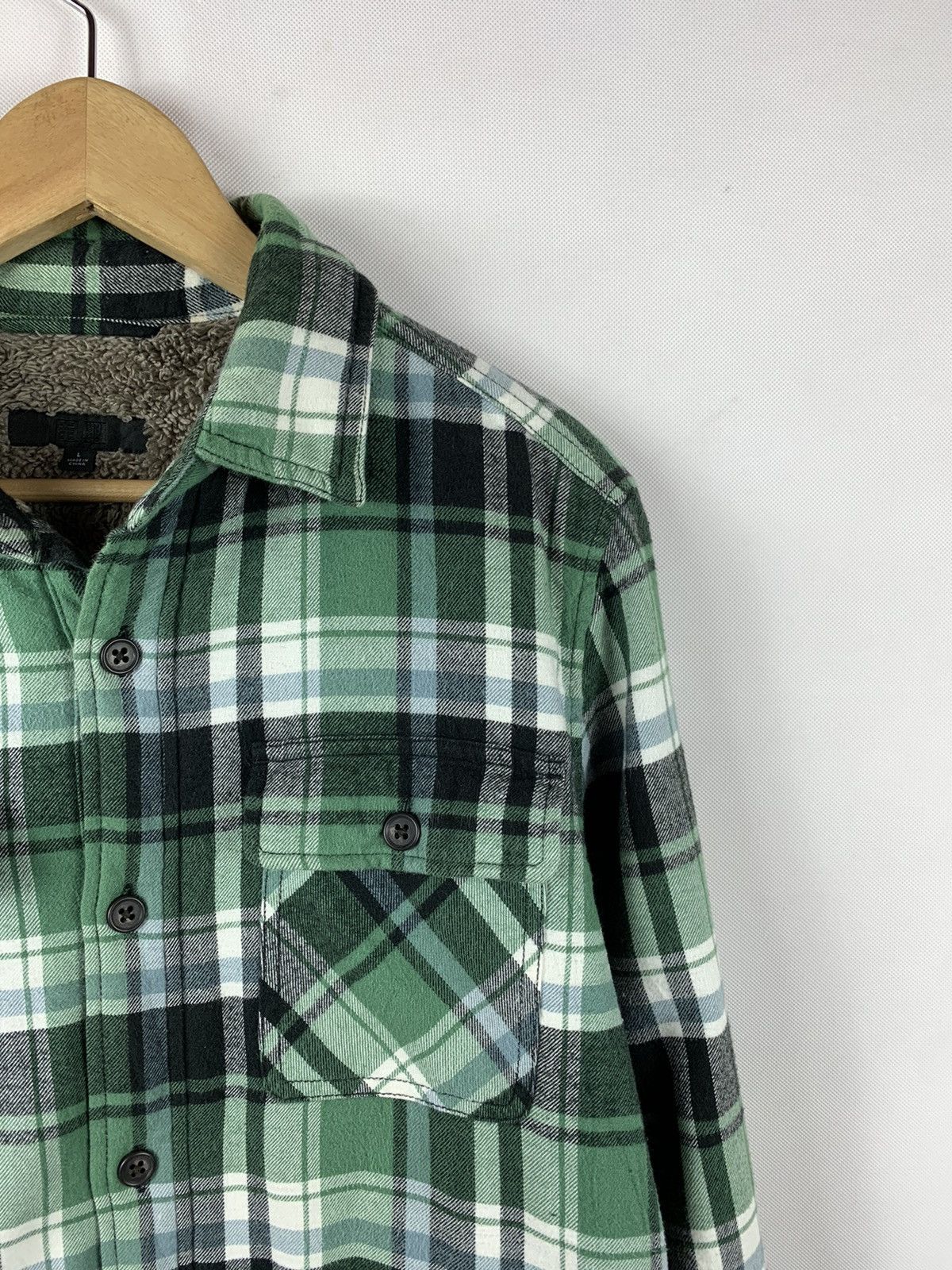 Flannel × Uniqlo Vintage Uniqlo Flannel Double Pocket Size US L / EU 52-54 / 3 - 4 Thumbnail