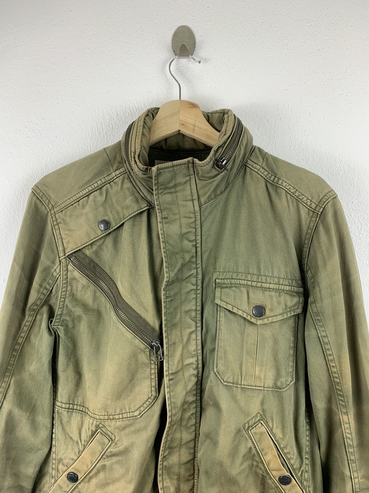 ジャケット・アウター Vintage Remake - Short Military Jacket VINTAGE AVIREX ZIP UP MILITARY JACKET - Light Jackets
