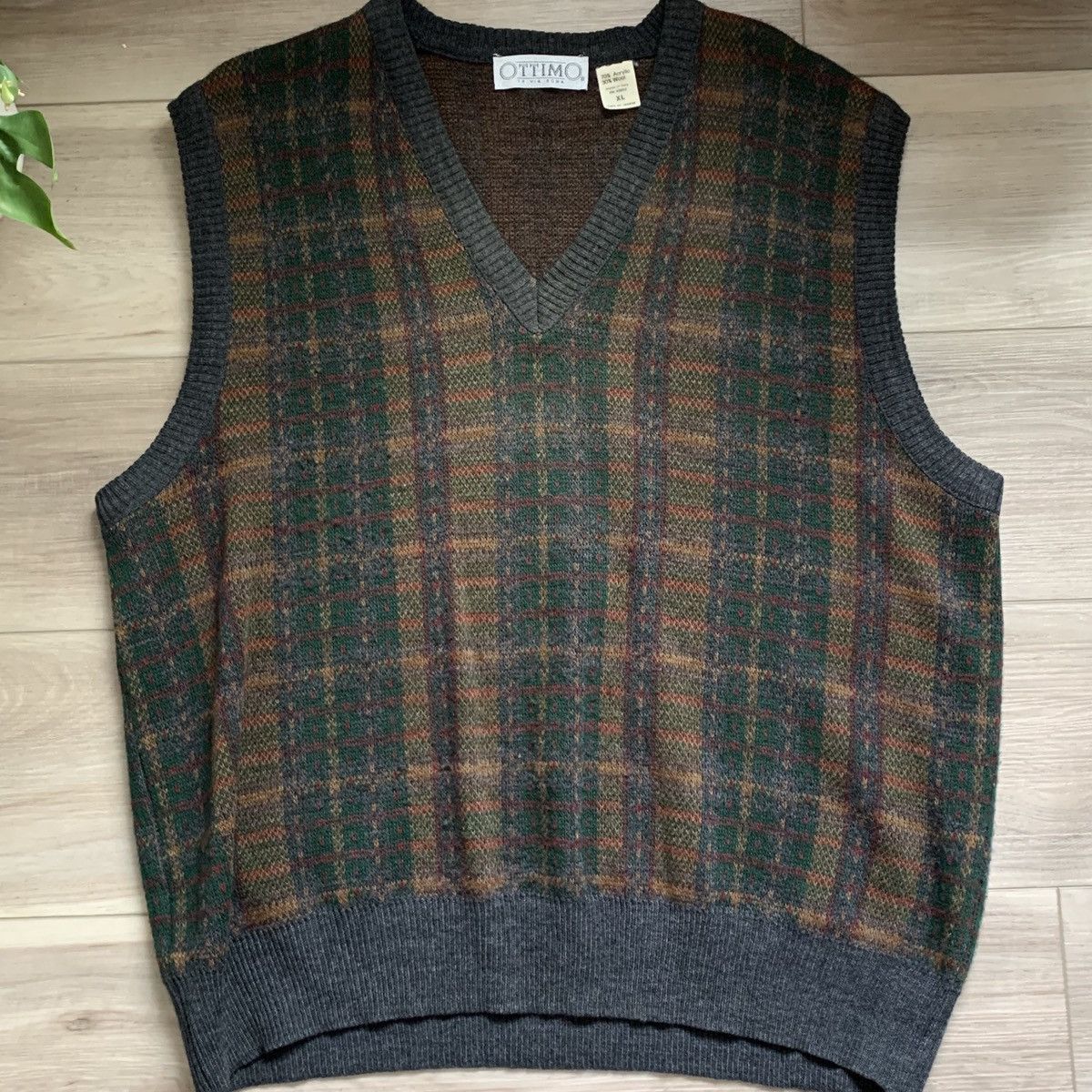 80s Touch Tones Sweater Vest