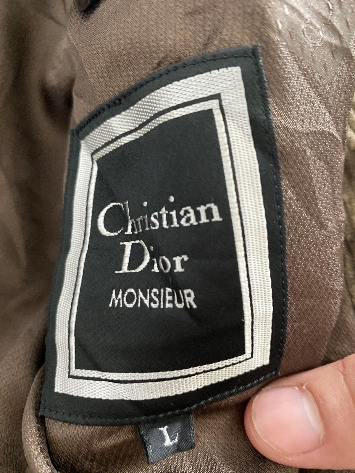Christian Dior Monsieur CD Dior Velvet Corduroy Jacket design Rare Anorak style Size US L / EU 52-54 / 3 - 9 Thumbnail