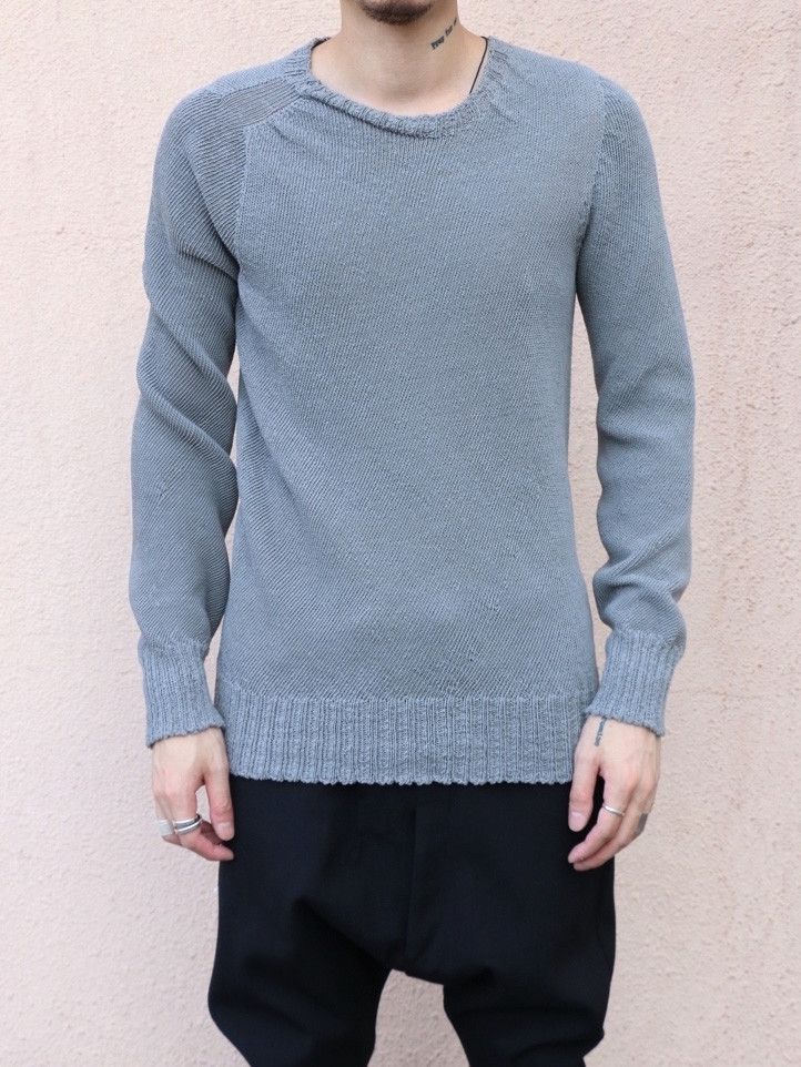 Carol Christian Poell Carol Christian Poell Gray pentasir knit | Grailed