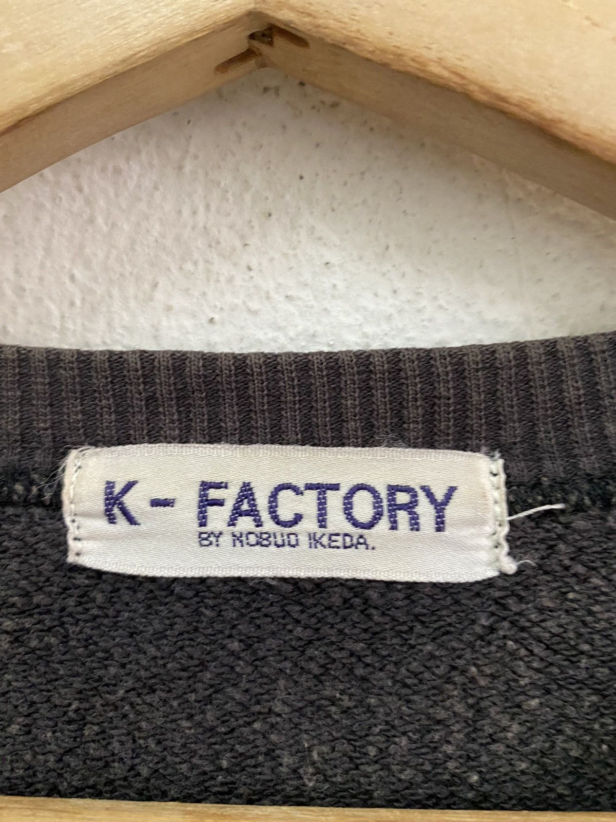 Japanese Brand 🔥K-FACTORY FOUR POCKET PATCHWORK PADDED ELBOW SWEATSHIRT Size US M / EU 48-50 / 2 - 7 Thumbnail