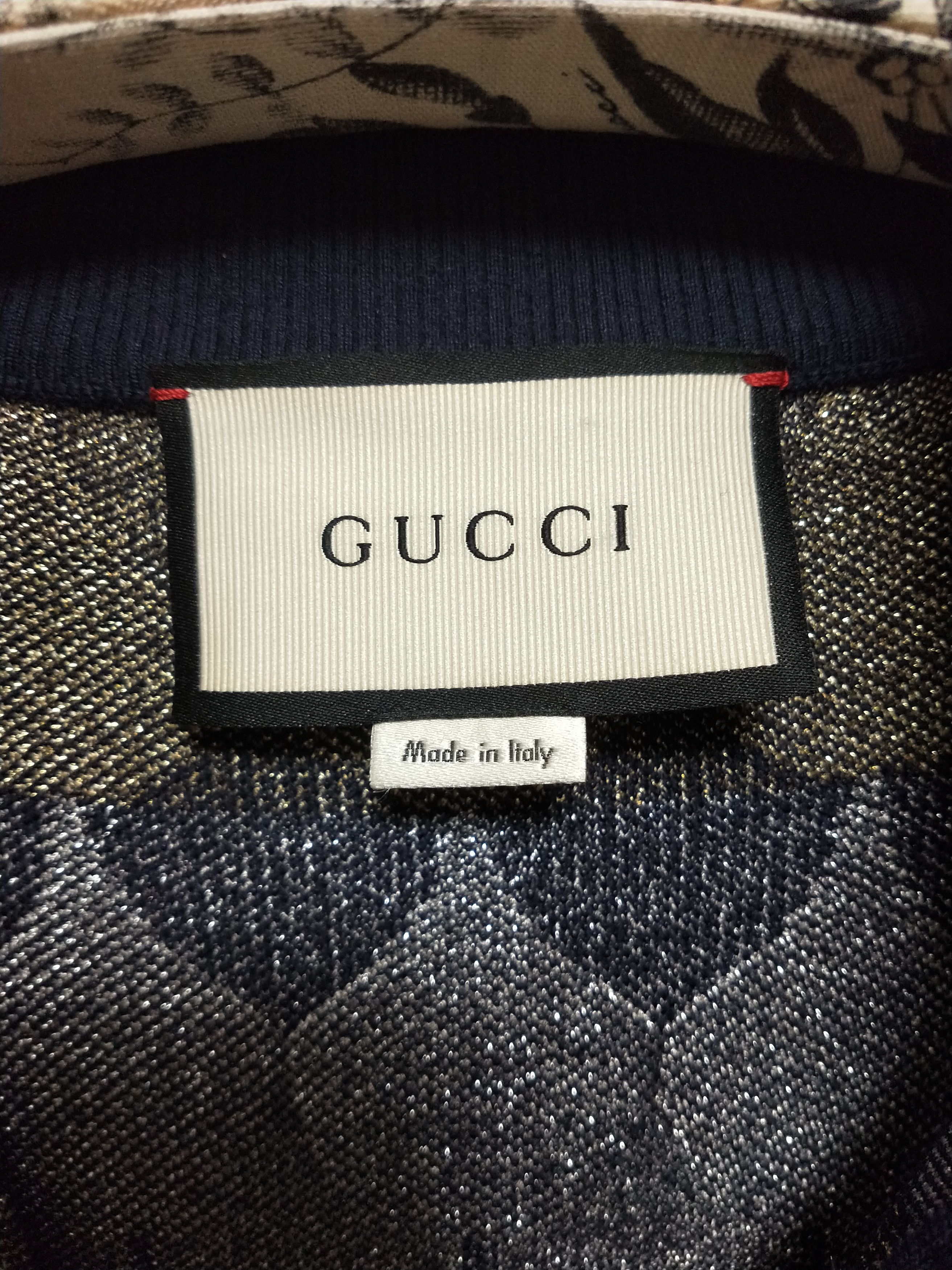 Gucci Lurex Wave Track Jacket Size US L / EU 52-54 / 3 - 5 Thumbnail
