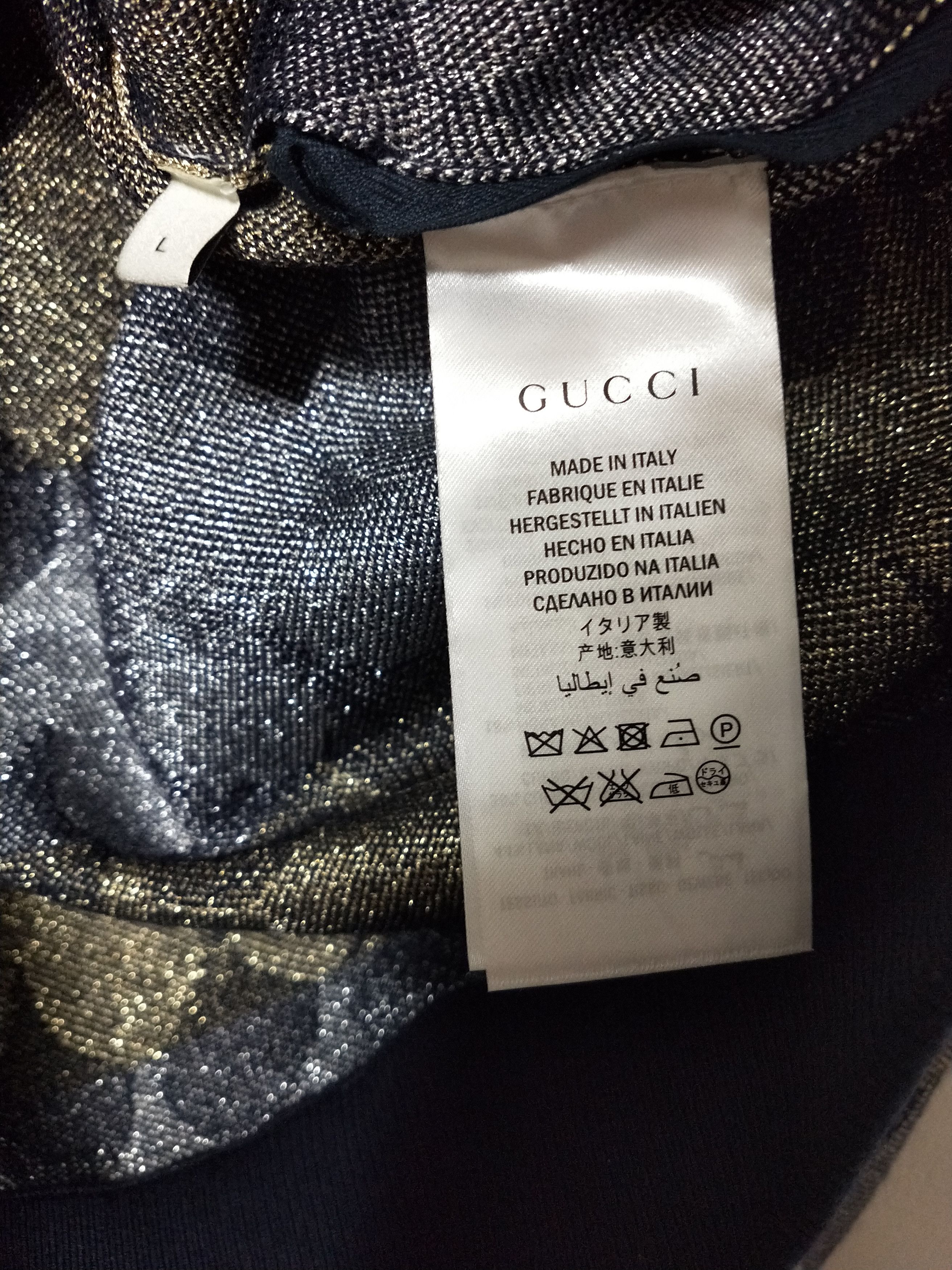 Gucci Lurex Wave Track Jacket Size US L / EU 52-54 / 3 - 6 Thumbnail
