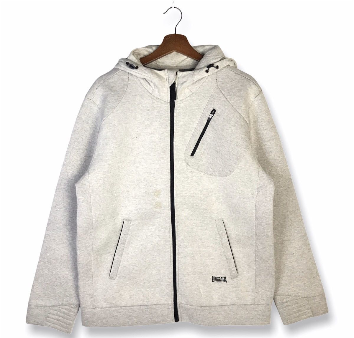 Lonsdale Tech Fleece Hoodie Sweater
