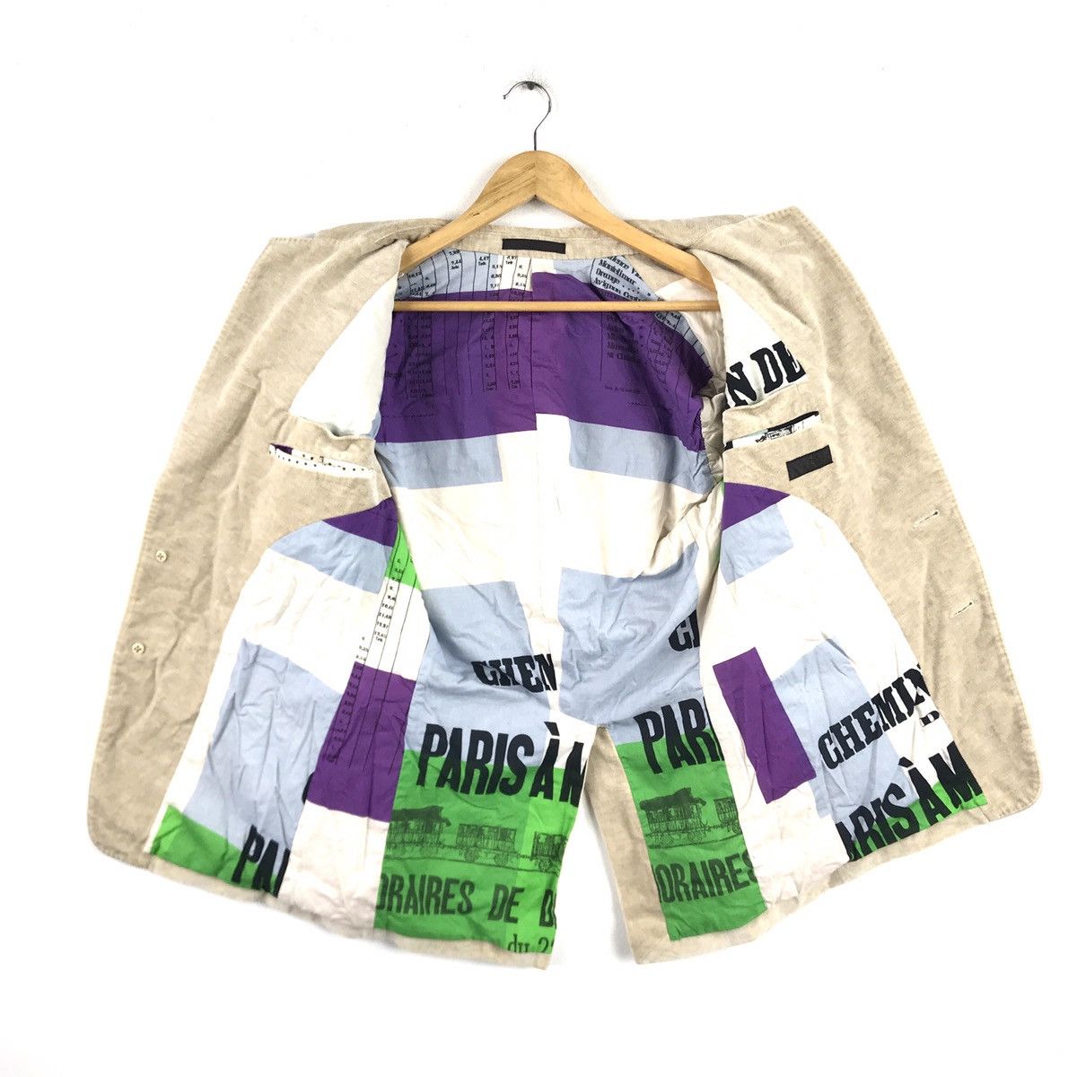 Yohji Yamamoto Yohji Yamamoto Y’S For Men Art Paris Blazer Made in Japan Size 42R - 1 Thumbnail
