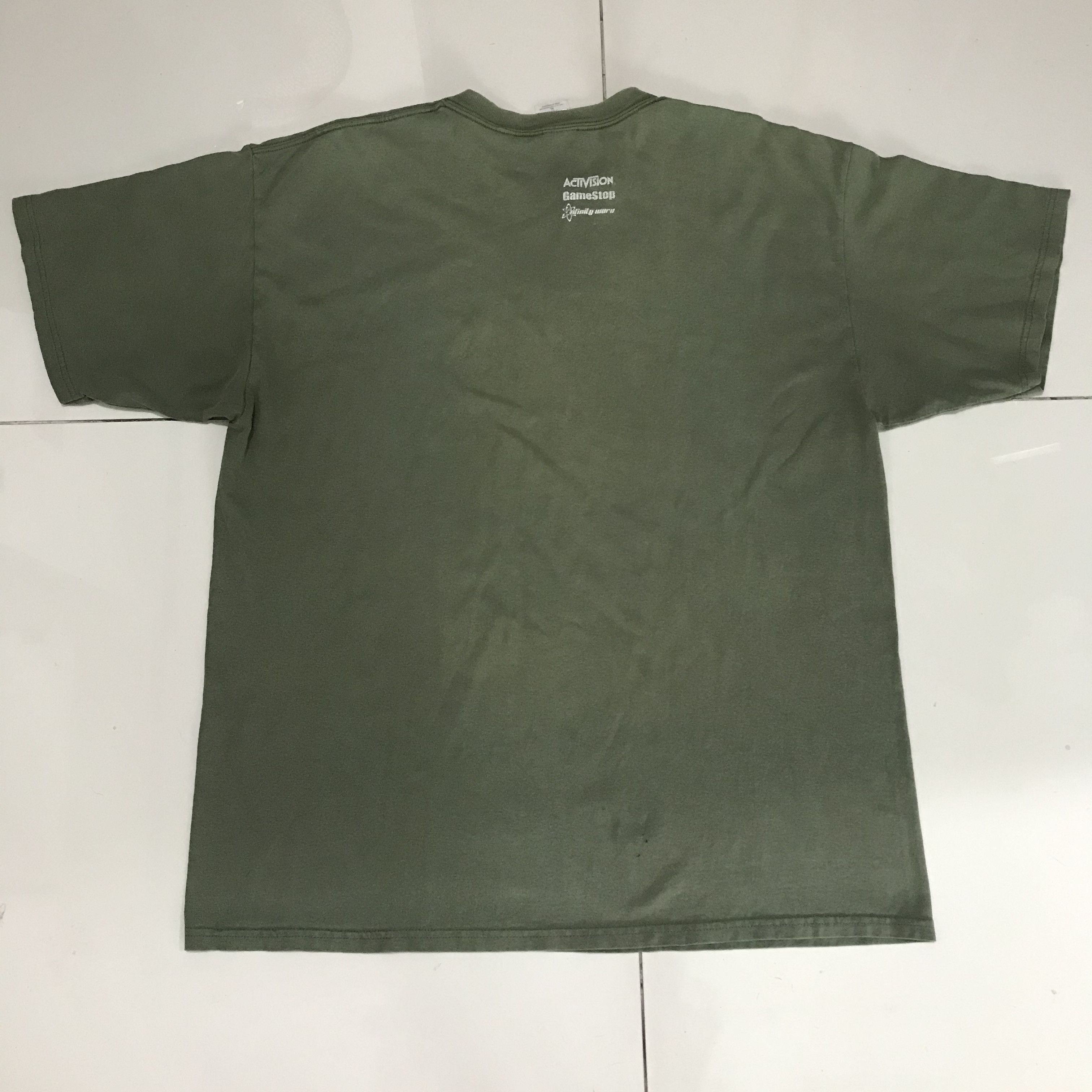 Playstation Vintage Y2K Call of Duty 2 GameStop Promo Tee infinity ward Size US XL / EU 56 / 4 - 6 Thumbnail