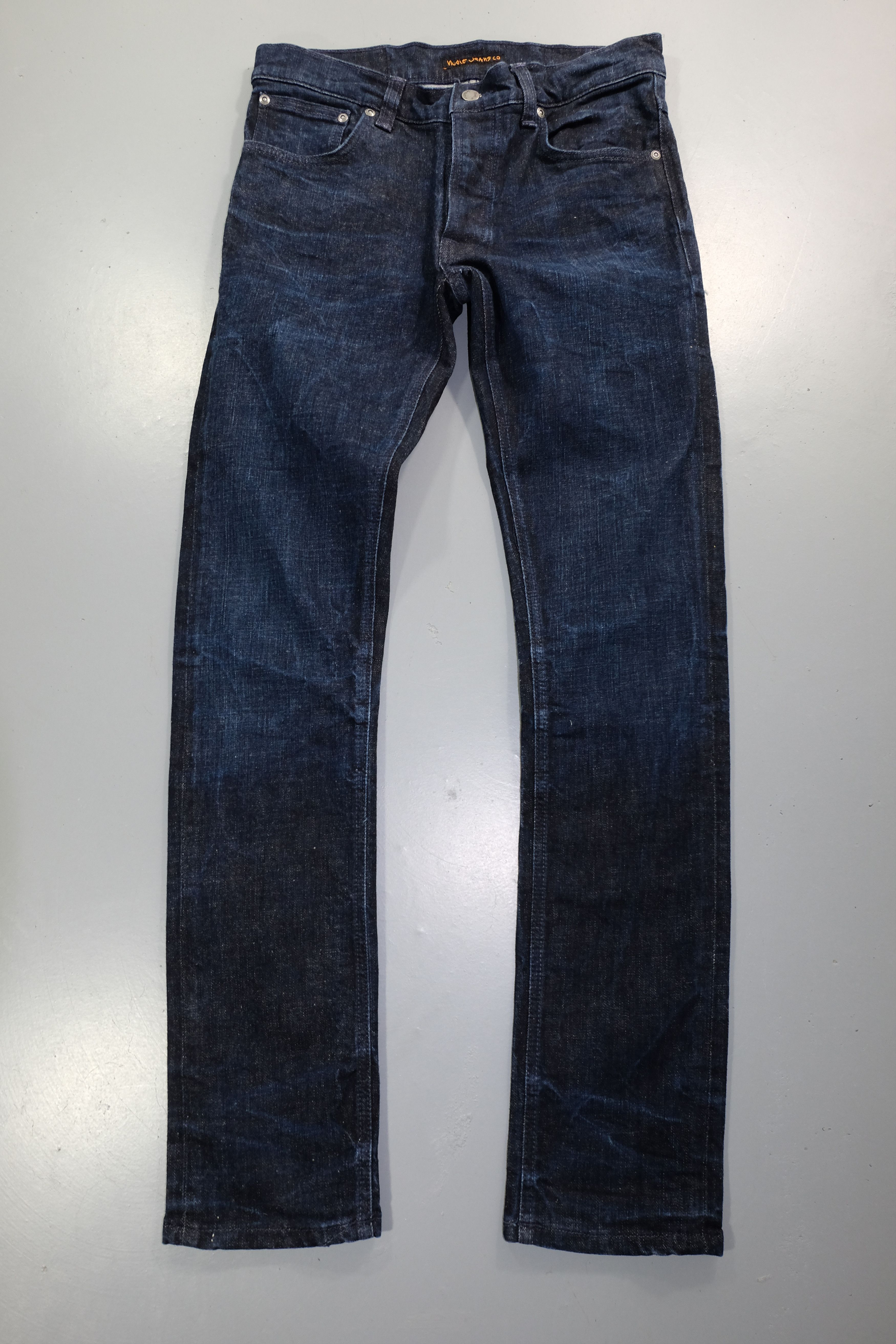 Nudie Jeans Tilted Tor Dark Navy Blues Made in Italy | Grailed