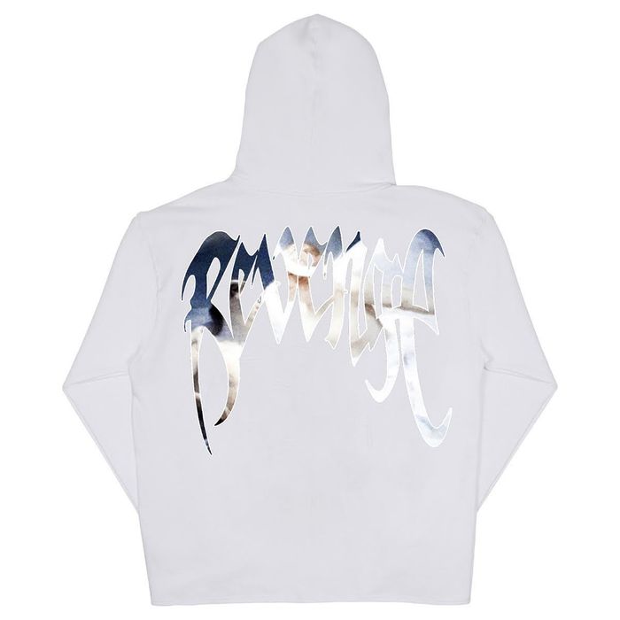 Revenge Revenge Heavens White Hoodie DS Brand New Grailed