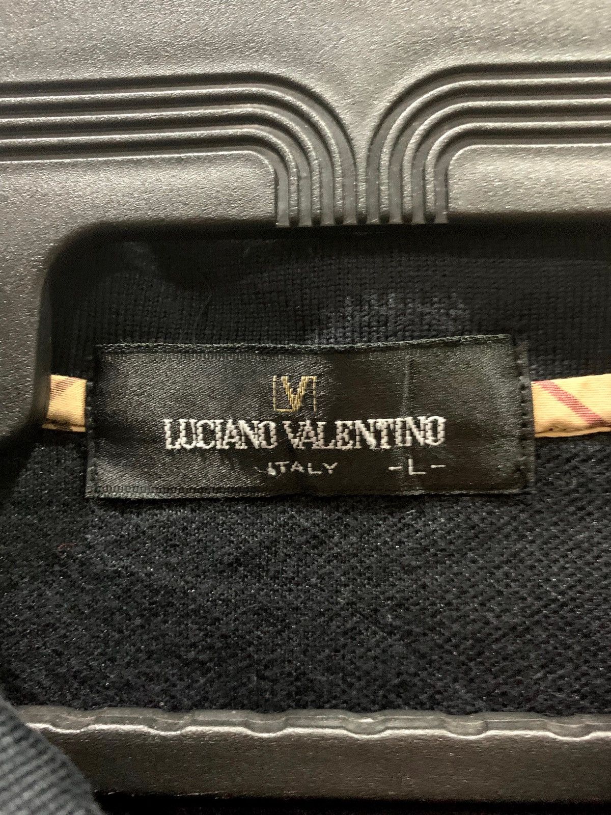 Japanese Brand × Vintage LUCIANO VALENTINO ITALY Long Sleeve Shirt Size L Fit M Size US M / EU 48-50 / 2 - 4 Thumbnail