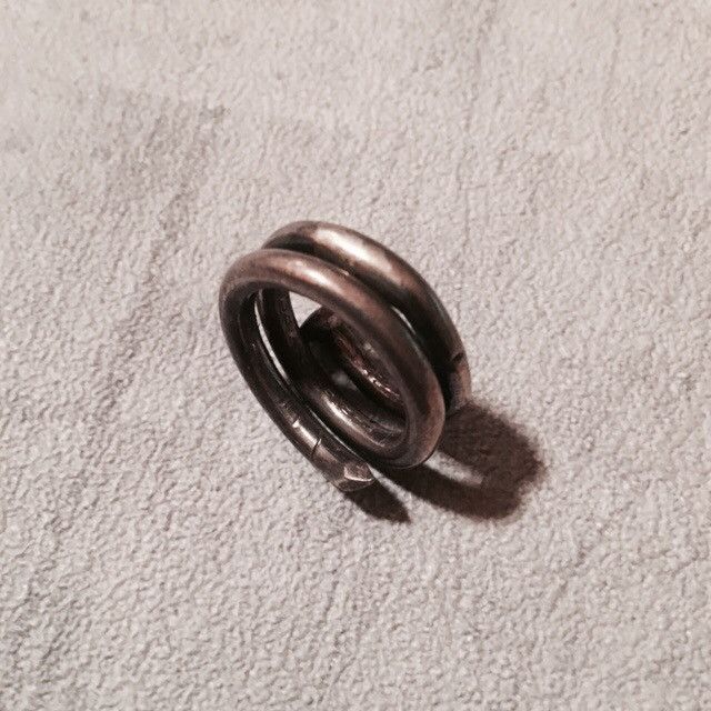 Carol Christian Poell 925 Silver Spiral Nail Ring | Grailed Carol Christian Poell 925 Silver Spiral Nail Ring | Grailed