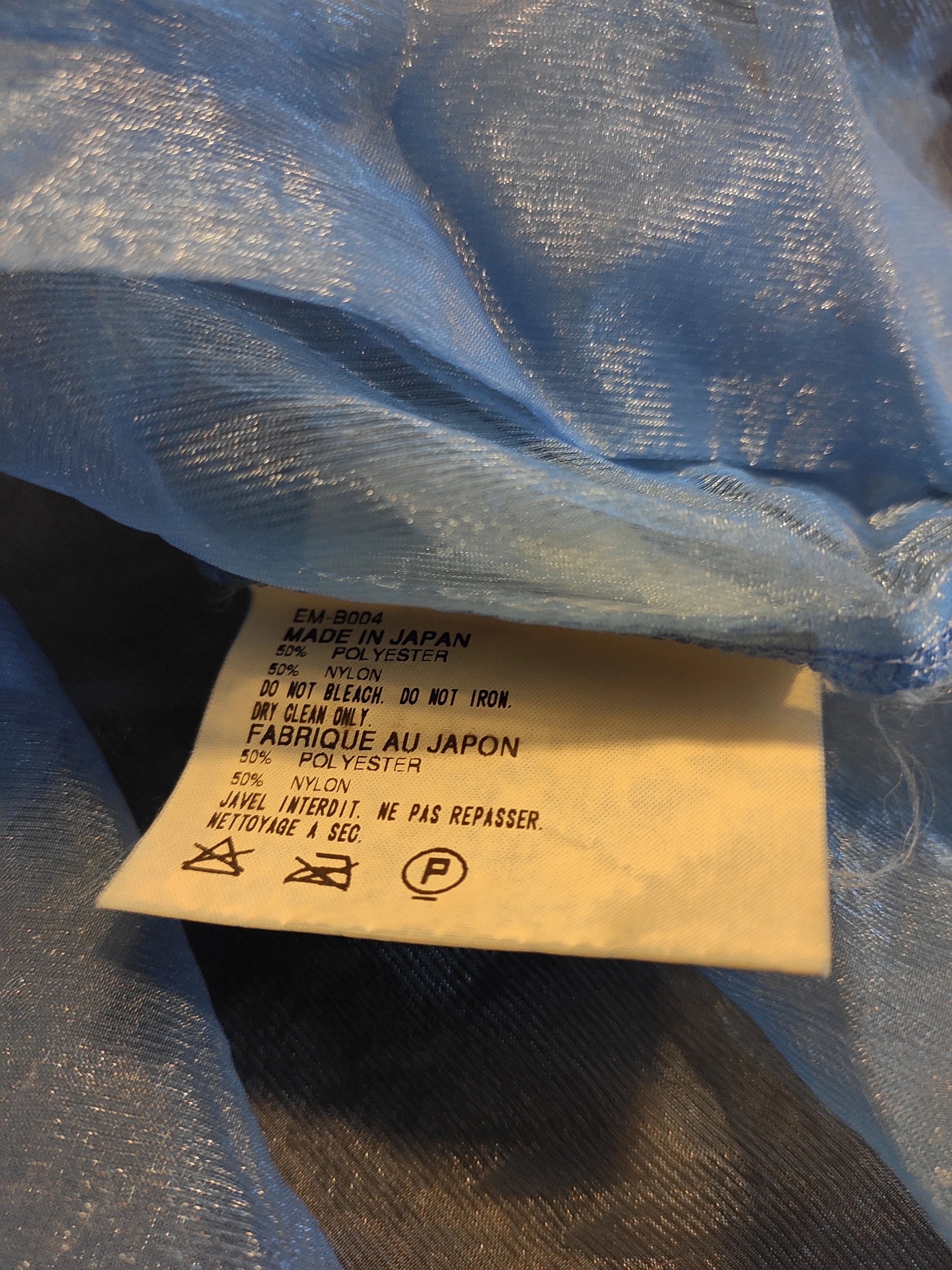 Comme des Garcons ARCHIVE! AD2003 Transparent blouse.Like Jean Paul Gaultier Size M / US 6-8 / IT 42-44 - 3 Thumbnail