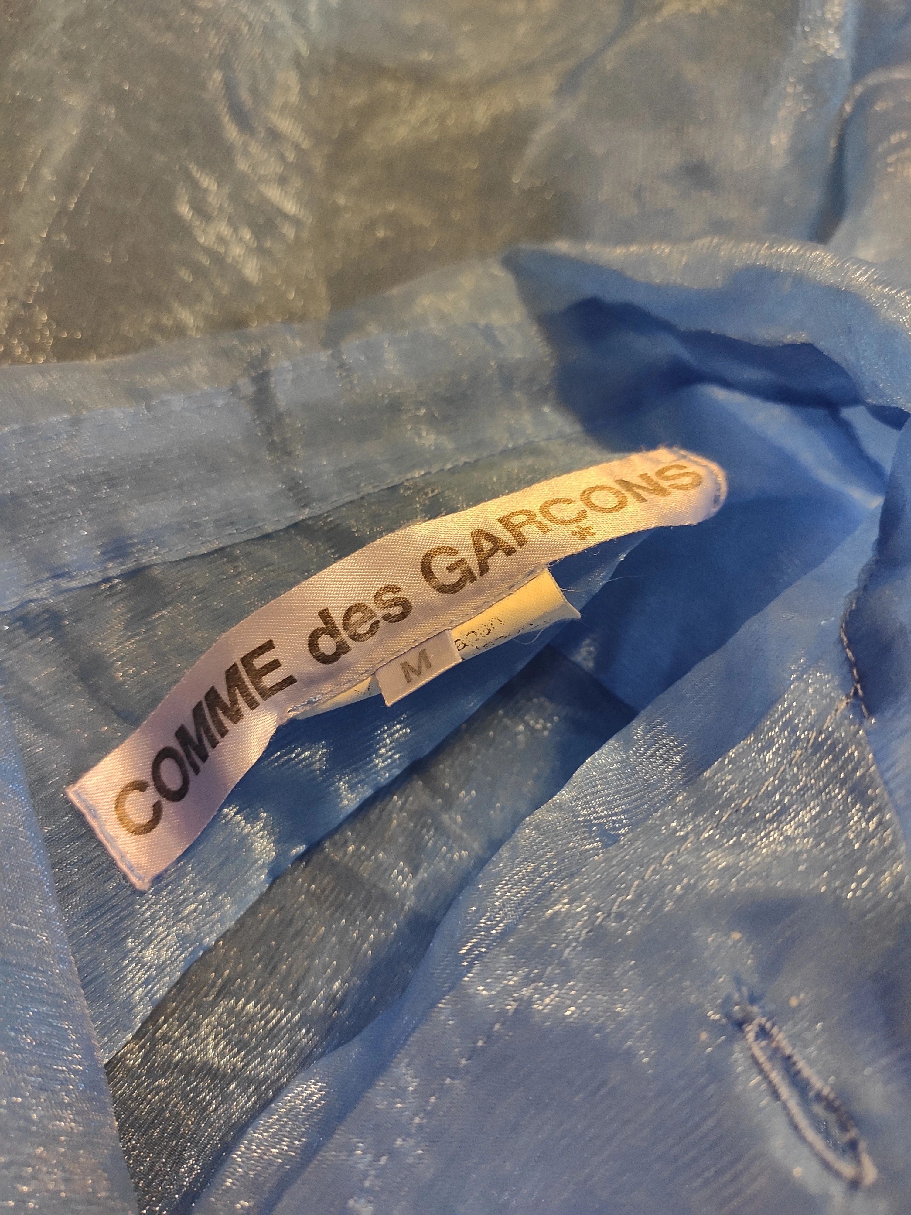Comme des Garcons ARCHIVE! AD2003 Transparent blouse.Like Jean Paul Gaultier Size M / US 6-8 / IT 42-44 - 2 Thumbnail