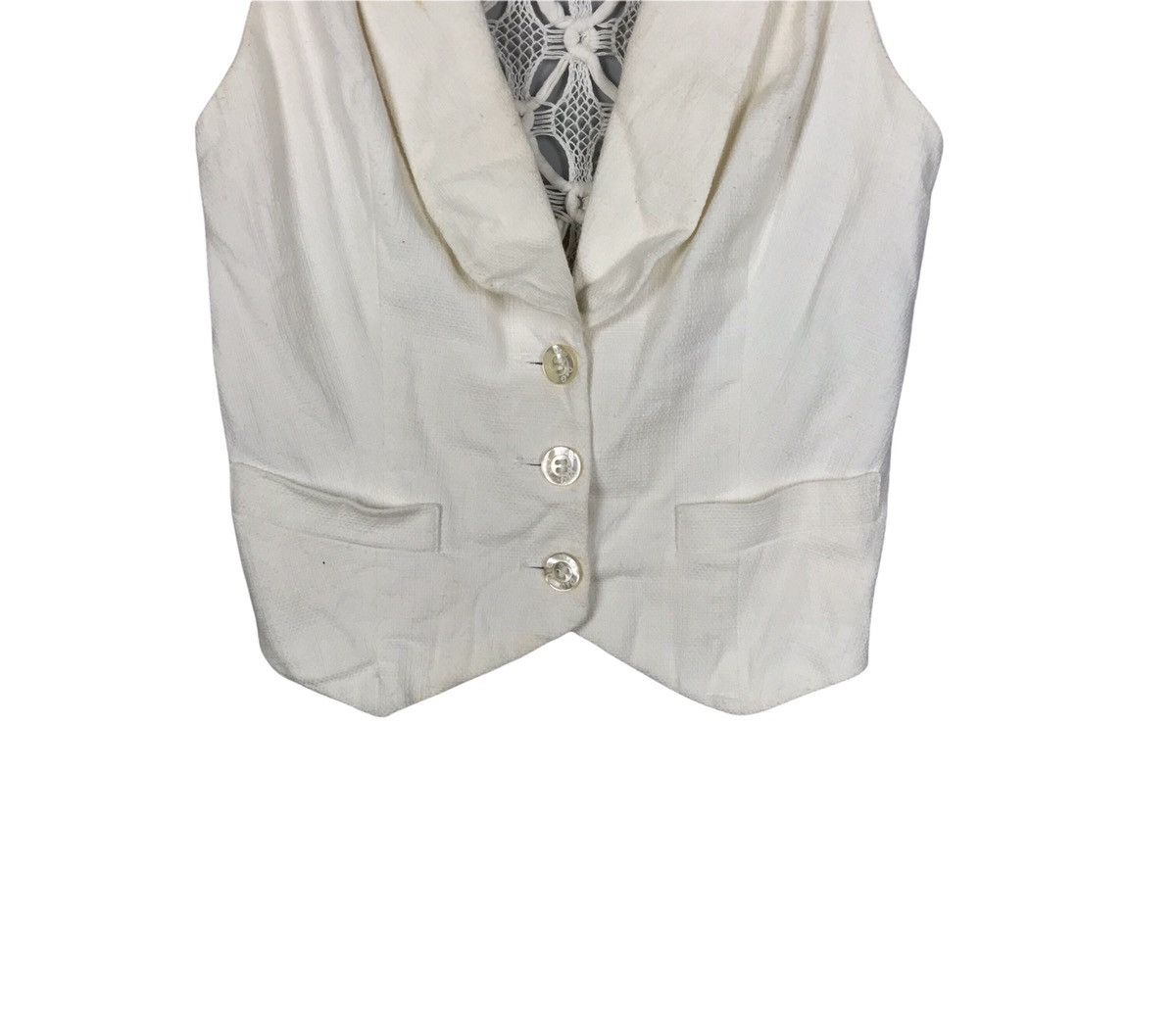 vintage italy製　Dolce&Gabbana vest DOLCE & GABBANA 1990s men's velvet patchwork vest size IT 48