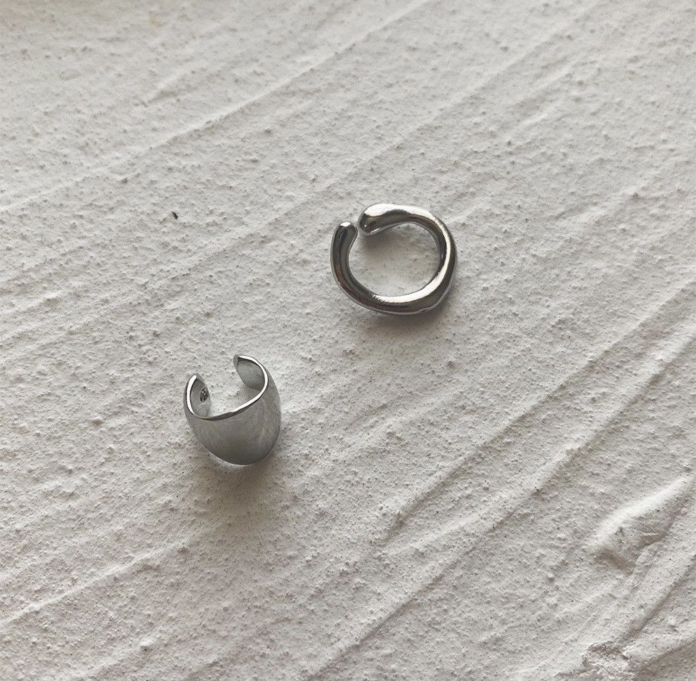 Designer × Vintage 🔥 Vintage silver earclip Size ONE SIZE - 4 Thumbnail