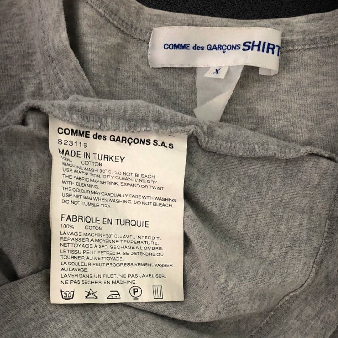 Comme des Garcons CdG Shirt - Double Pocket S/S Shirt - s23116 Size US XL / EU 56 / 4 - 7 Thumbnail