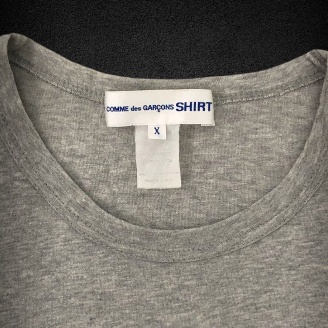 Comme des Garcons CdG Shirt - Double Pocket S/S Shirt - s23116 Size US XL / EU 56 / 4 - 6 Thumbnail