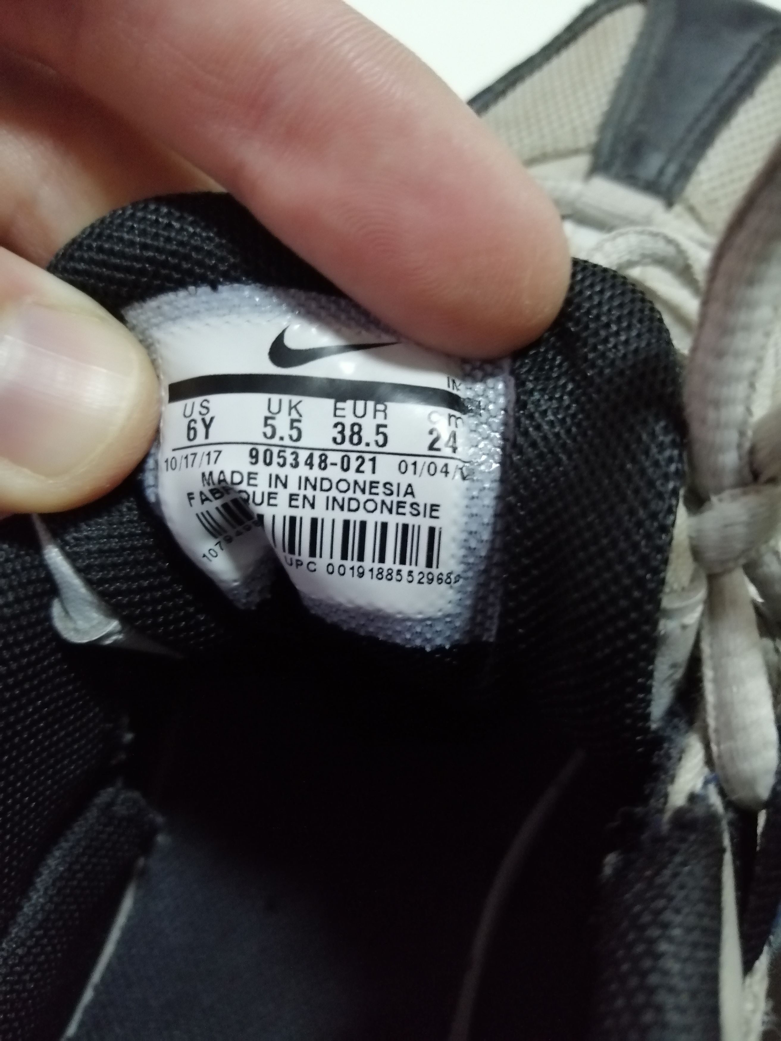 Nike × Vintage Vintage Nike air max max 95 Size US 6 / EU 39 - 2 Thumbnail
