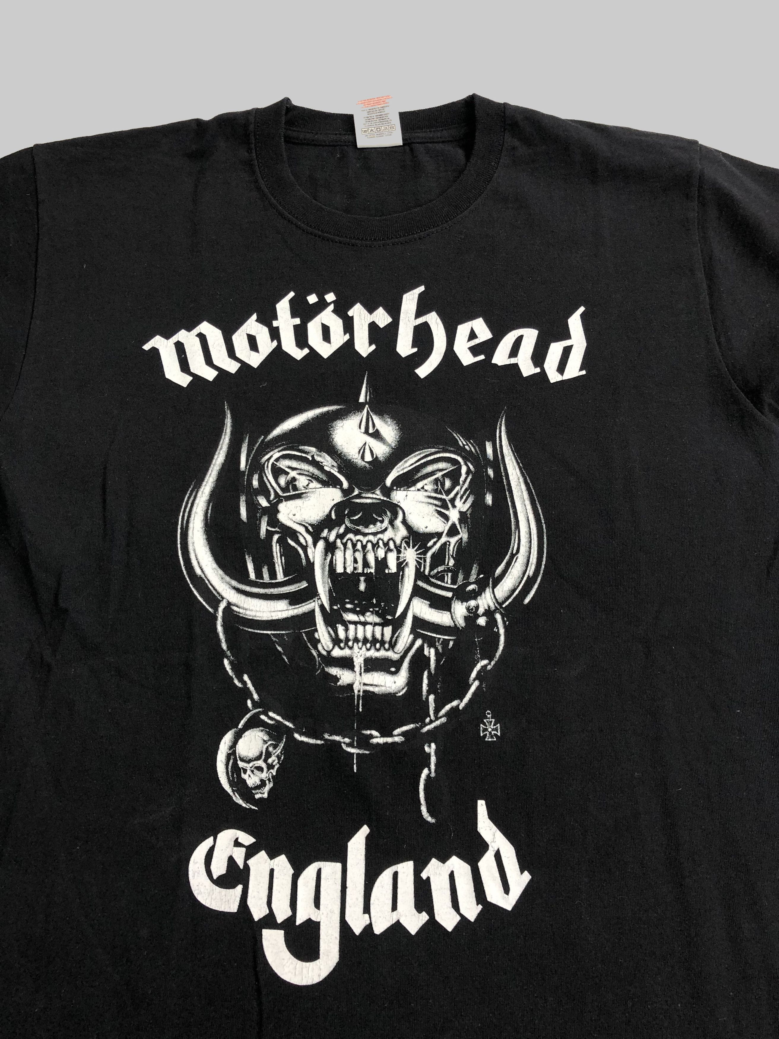 Band Tees Vintage Motörhead (Judas Priest Iron Maiden Sex Pistols) Size US M / EU 48-50 / 2 - 3 Thumbnail