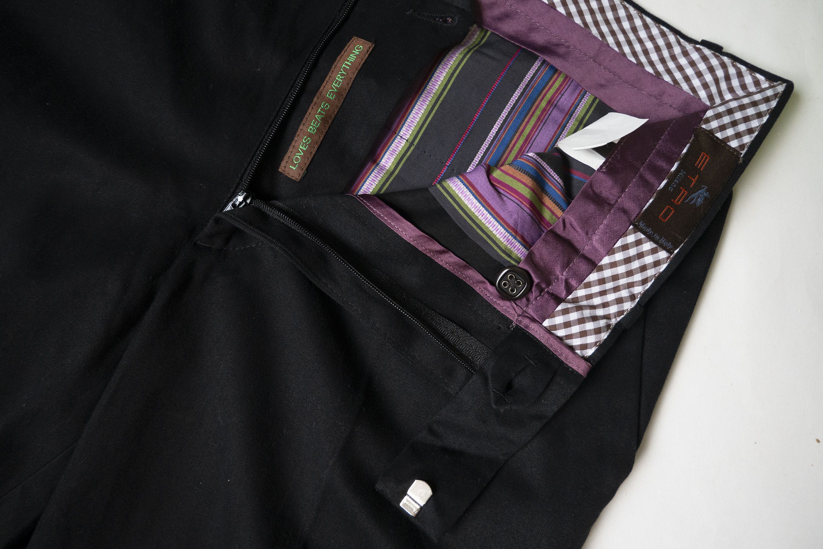 Etro Etro Milano Black Casual Trousers Formal Pants Italy 48 Size US 32 / EU 48 - 7 Thumbnail
