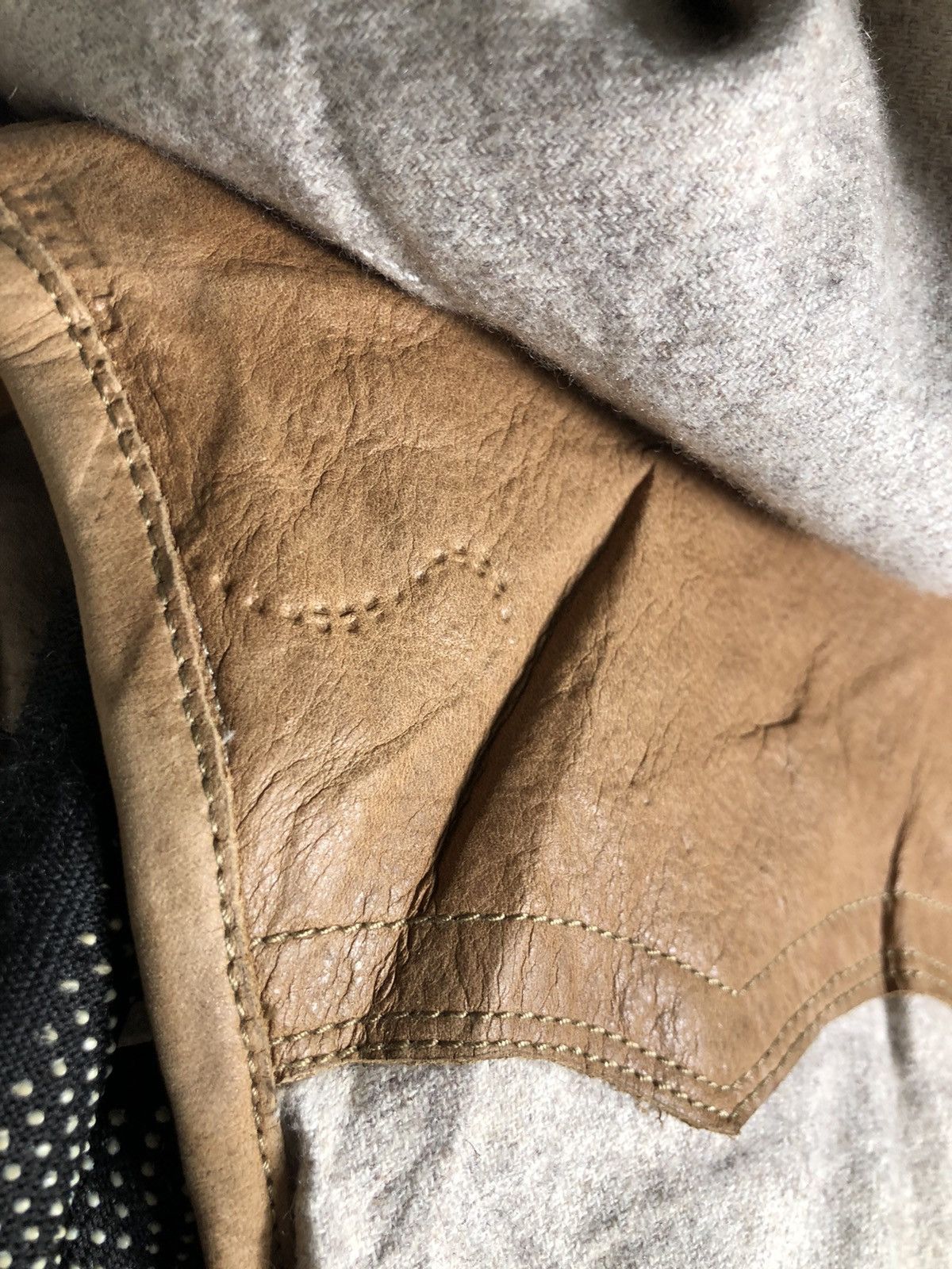 If Six Was Nine Japanese Brand Goa Finedown leather and goat genuine workers Size US M / EU 48-50 / 2 - 5 Thumbnail