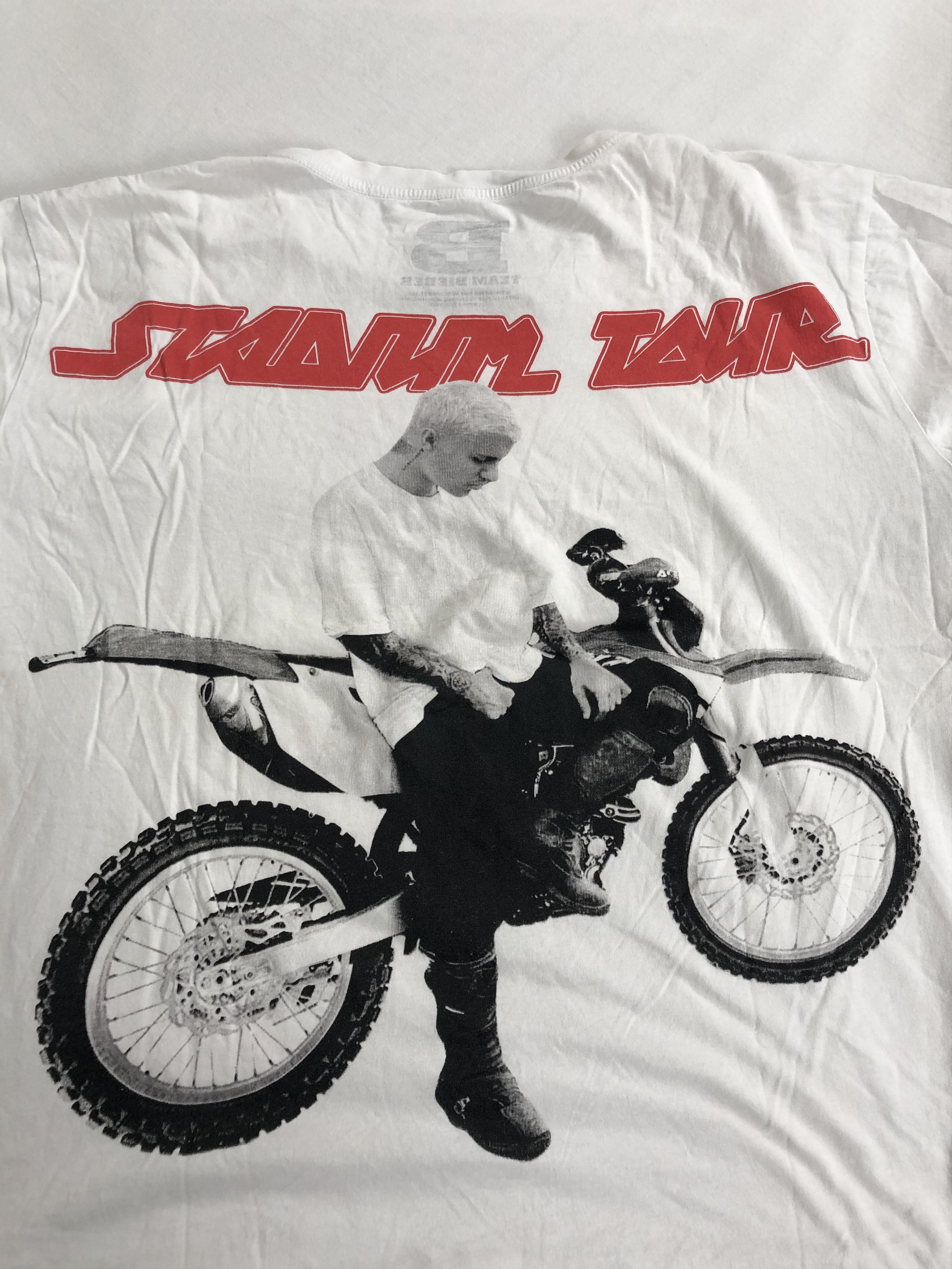 Band Tees Vintage 2017 Justin Bieber (Ariana Grande Taylor Swift) Size US XL / EU 56 / 4 - 8 Thumbnail