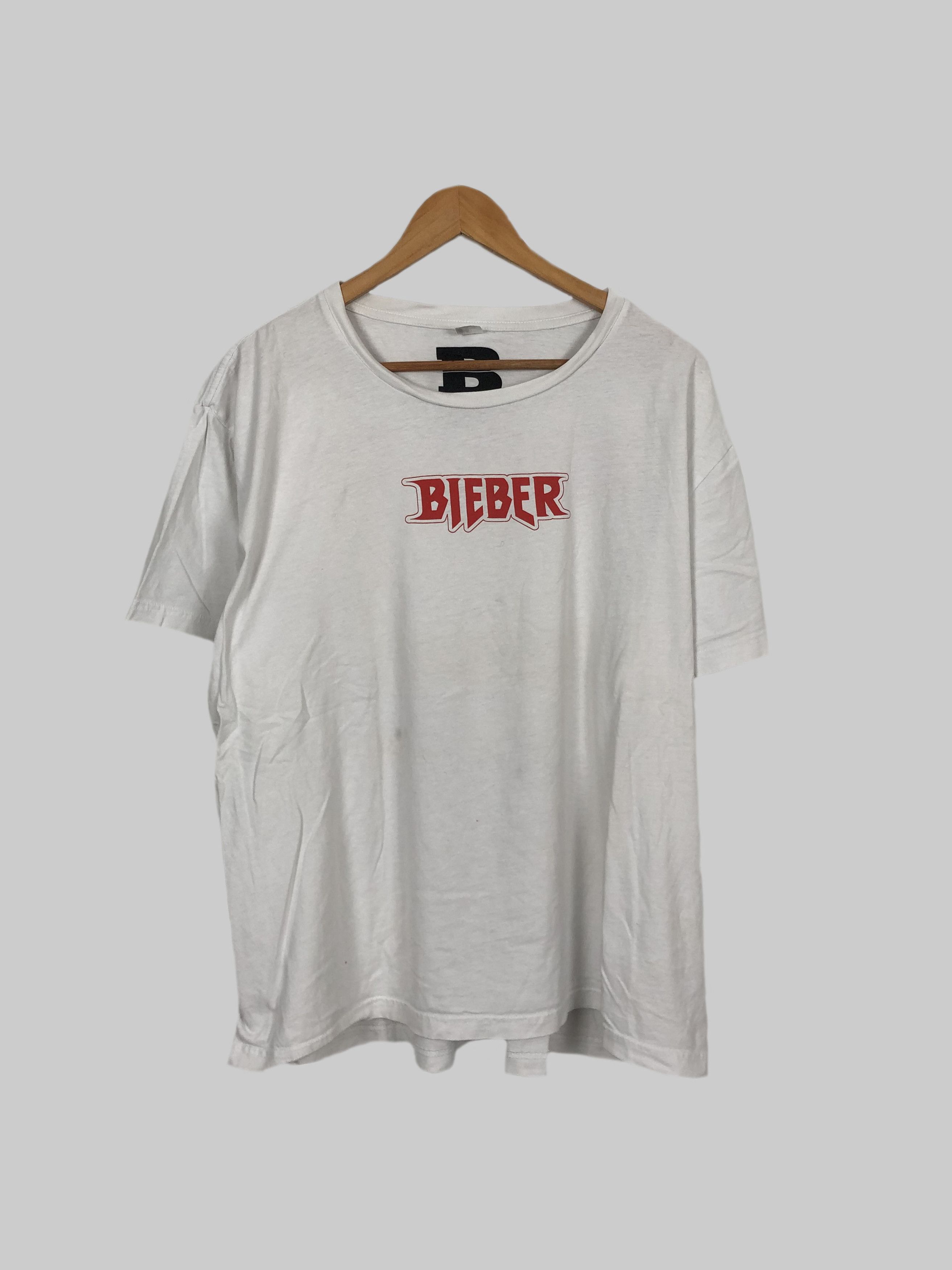 Band Tees Vintage 2017 Justin Bieber (Ariana Grande Taylor Swift) Size US XL / EU 56 / 4 - 2 Thumbnail
