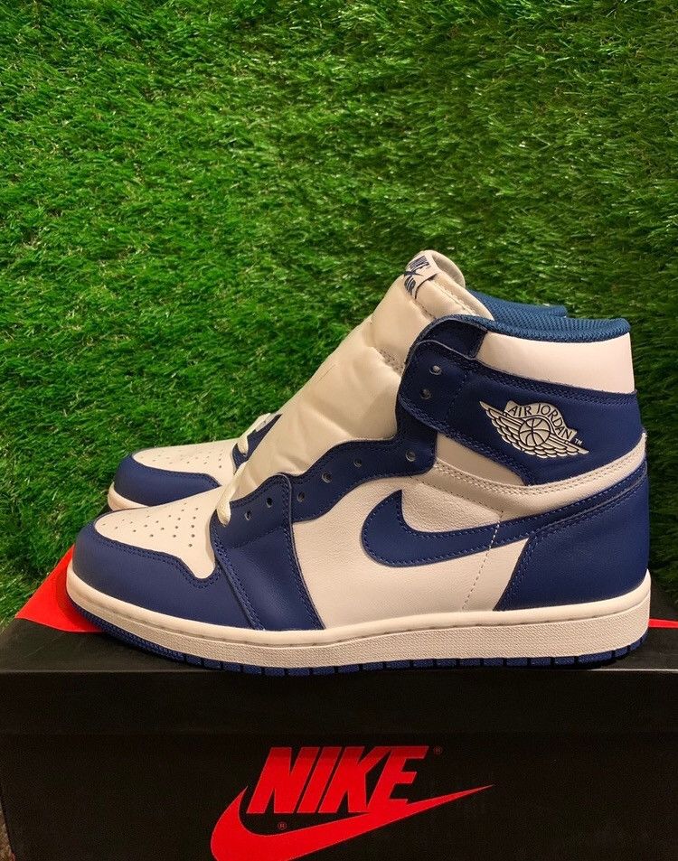 Nike Air Jordan 1 Retro High OG Storm Blue 2016 Size US 10.5 / EU 43-44 - 1 Thumbnail