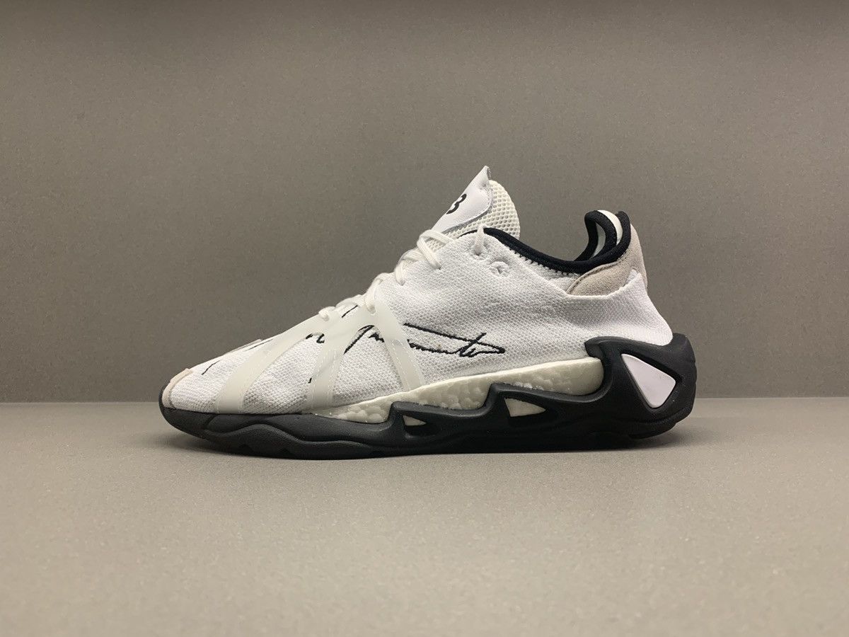 Adidas × Y-3 × Yohji Yamamoto FYW S-97 Off White Size US 12 / EU 45 - 4 Thumbnail