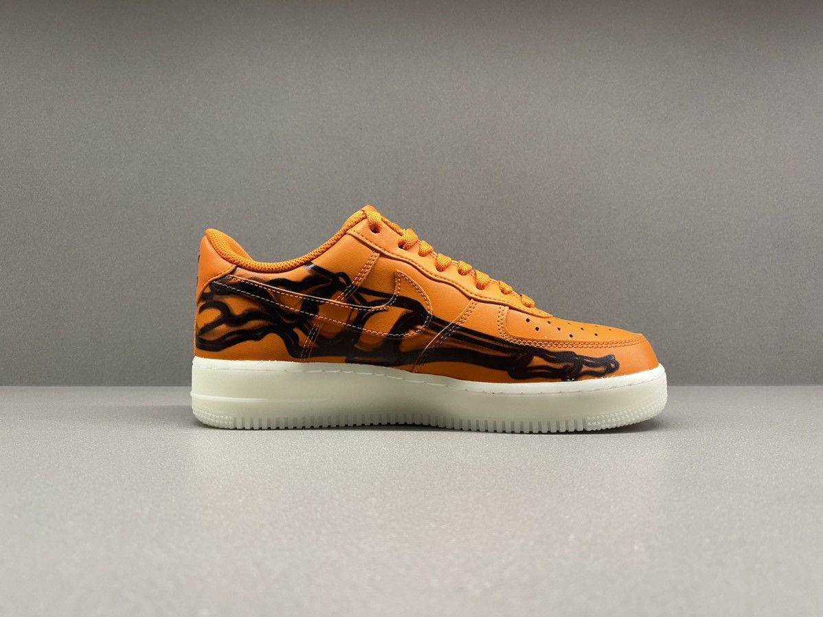 Nike Nike Air Force 1 Low Orange Skeleton Size US 8.5 / EU 41-42 - 5 Thumbnail