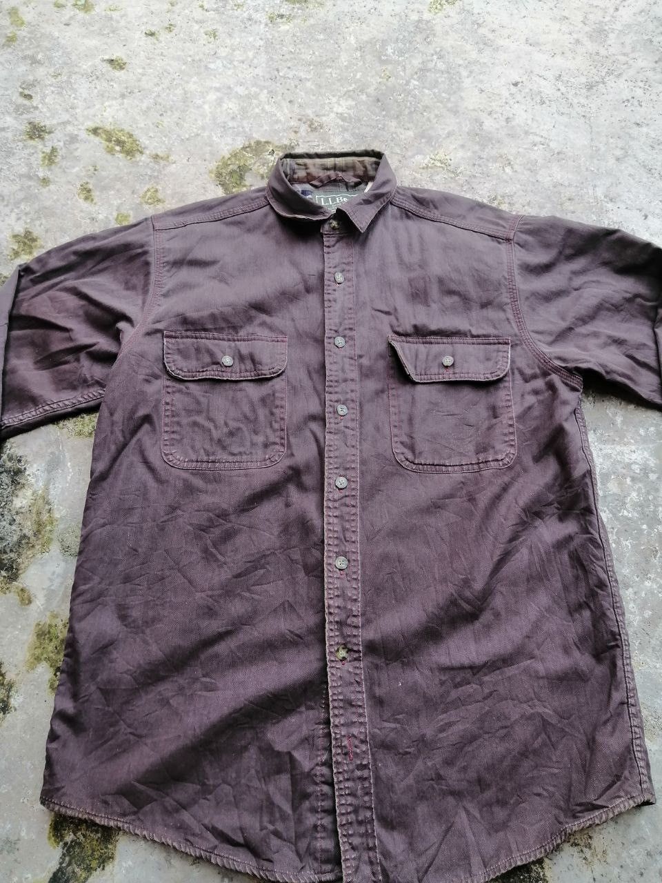L.L. Bean LL Bean Shirt Button Up OMS 96 Distressed Size US S / EU 44-46 / 1 - 3 Thumbnail