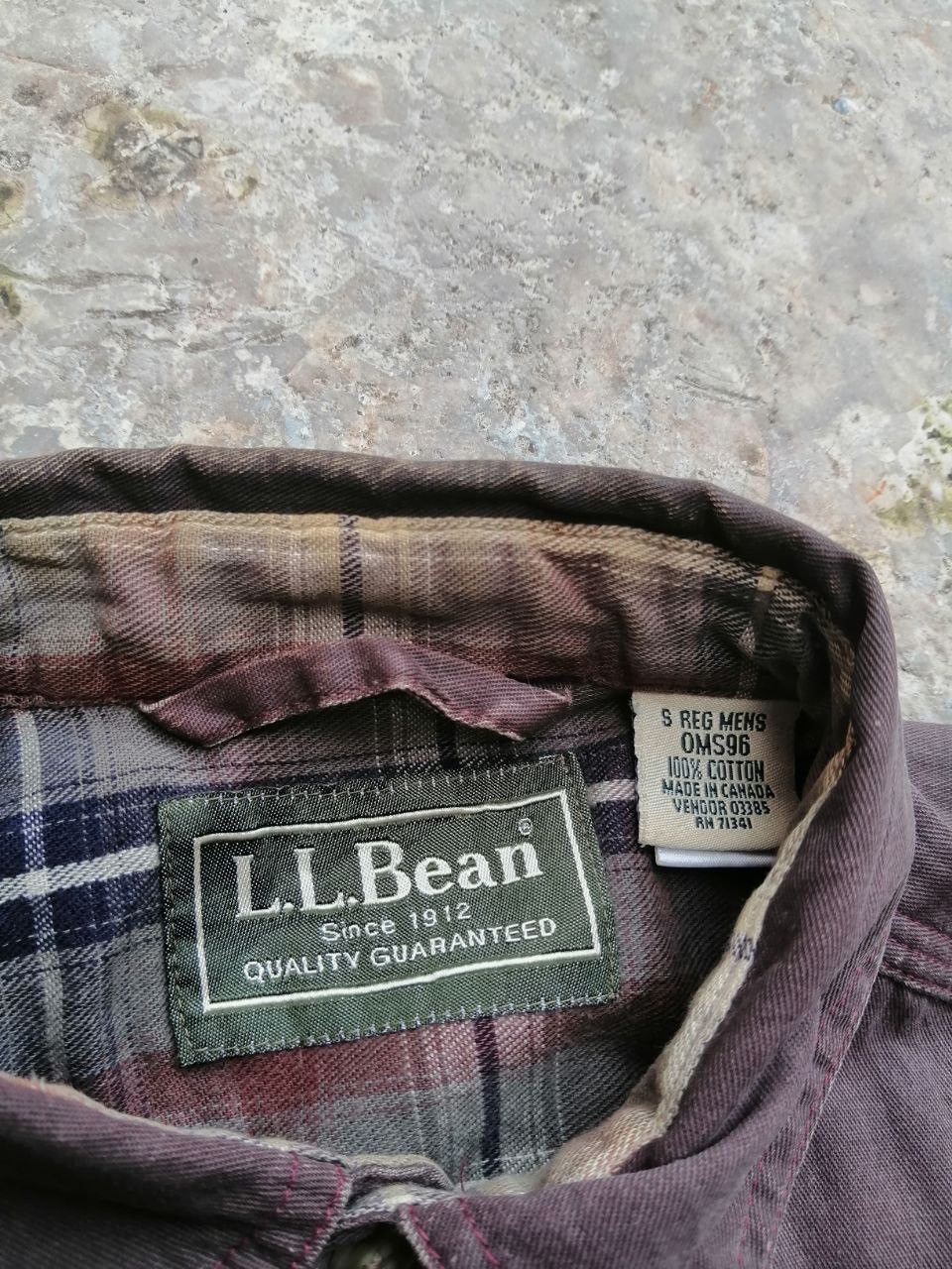L.L. Bean LL Bean Shirt Button Up OMS 96 Distressed Size US S / EU 44-46 / 1 - 11 Thumbnail