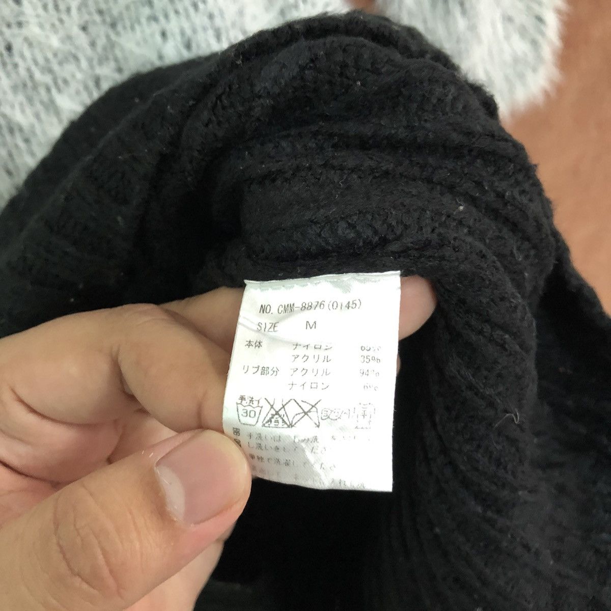Homespun Knitwear × Japanese Brand Cecil Mcbee Long Grey Shag Shaggy Fur Mohair Knitwear #6411 Size US M / EU 48-50 / 2 - 6 Thumbnail