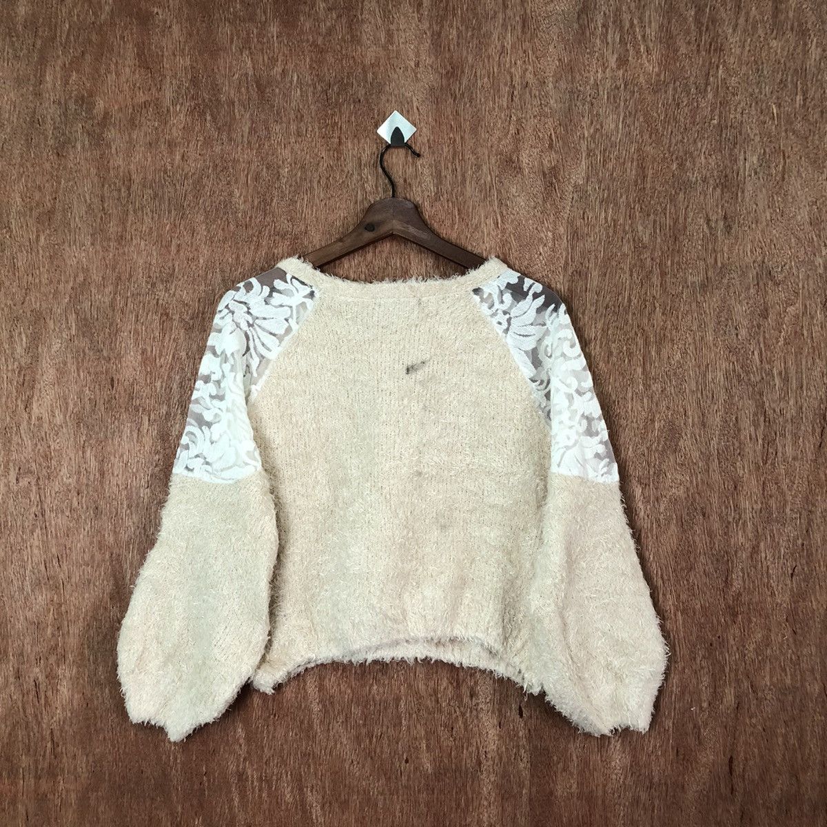 Homespun Knitwear × Japanese Brand × Vintage Dosri Brown Shag Shagyy Fur Mohair Knitwear #6419 Size US M / EU 48-50 / 2 - 8 Thumbnail