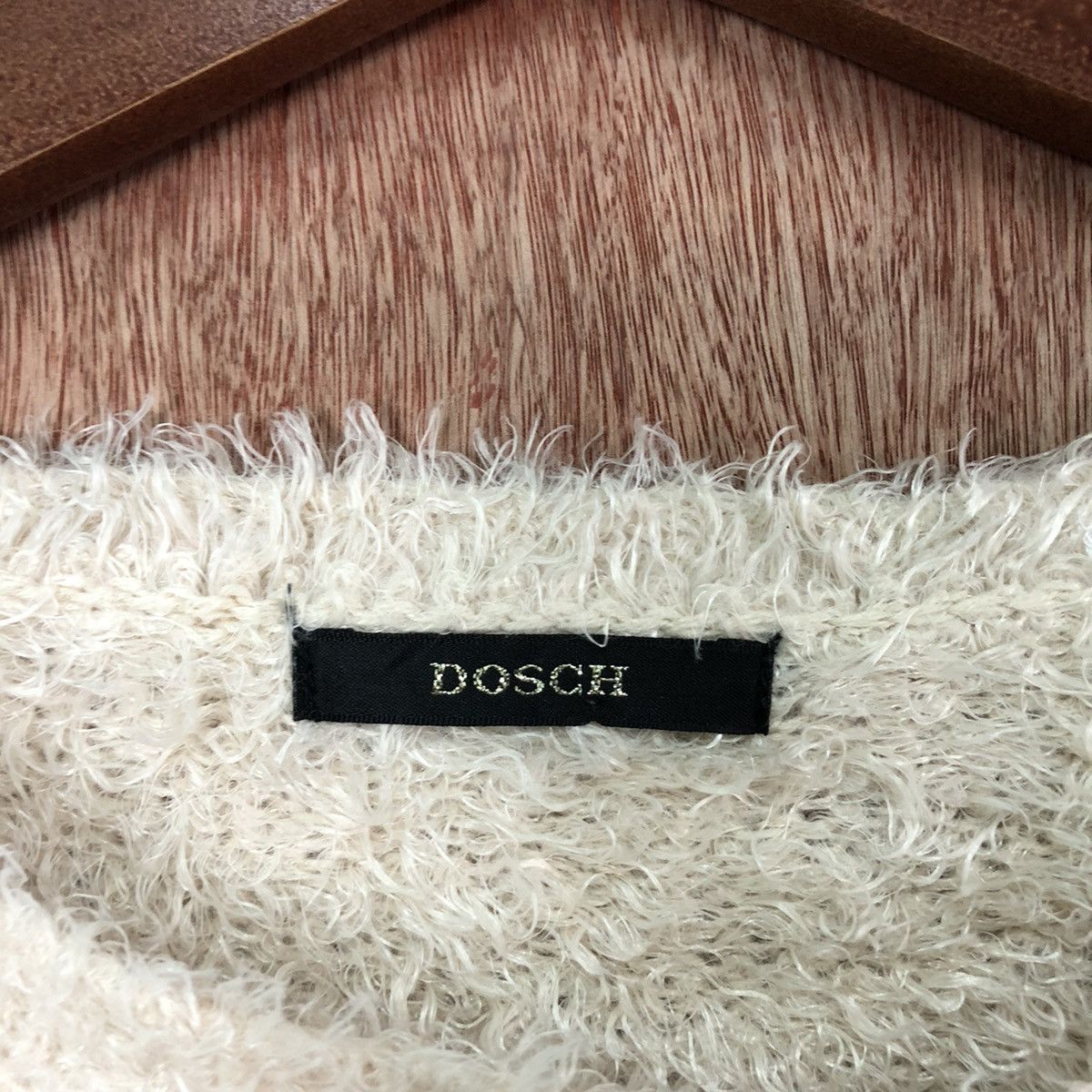 Homespun Knitwear × Japanese Brand × Vintage Dosri Brown Shag Shagyy Fur Mohair Knitwear #6419 Size US M / EU 48-50 / 2 - 6 Thumbnail