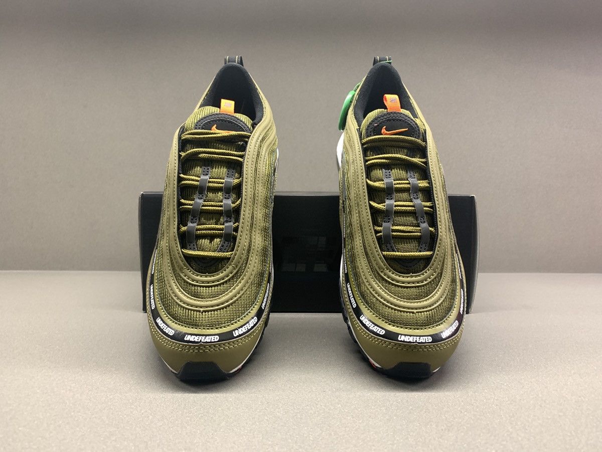 Nike × Undefeated Nike Air Max 97 UNDFTD Black Militia Green Size US 8.5 / EU 41-42 - 3 Thumbnail