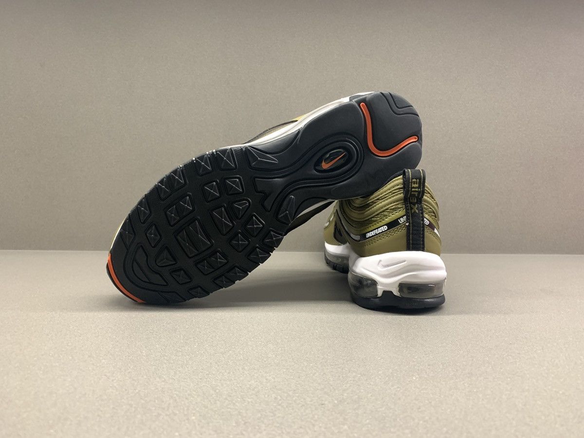 Nike × Undefeated Nike Air Max 97 UNDFTD Black Militia Green Size US 8.5 / EU 41-42 - 7 Thumbnail
