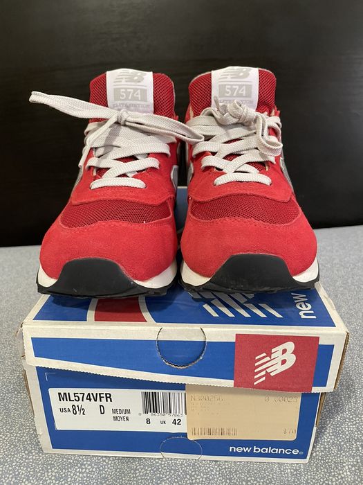 New Balance New Balance 574 Vfr Red Elite Edition Sz 8 5 Grailed