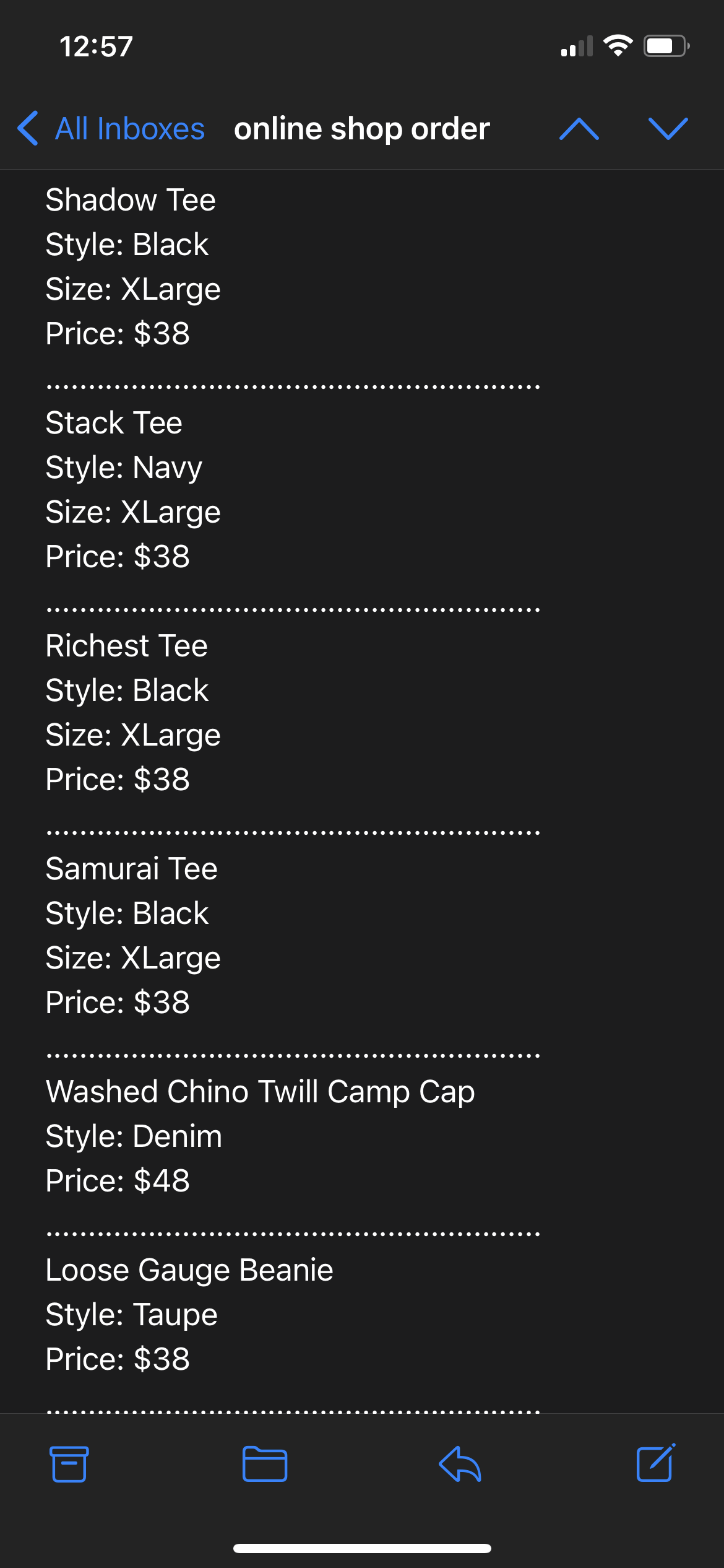 Supreme Supreme FW21 Stack Tee T-Shirt Navy XL Size US XL / EU 56 / 4 - 5 Thumbnail