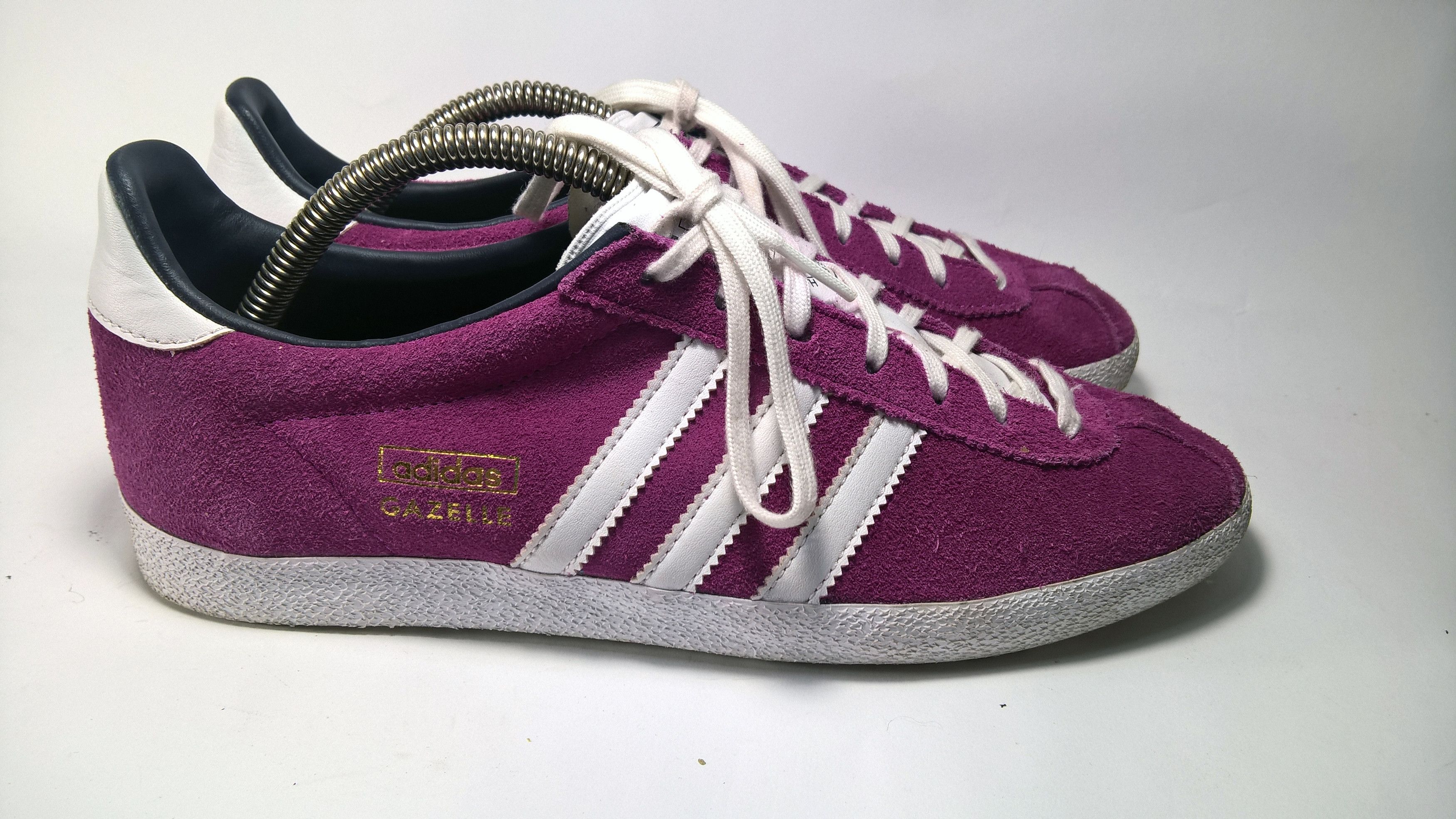 adidas gazelle silver green womens Adidas Gazelle violette | Baskets city chic main image 1