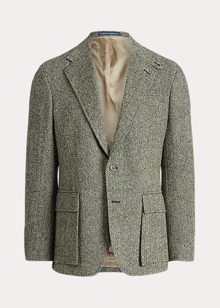 Polo herringbone jacket hotsell