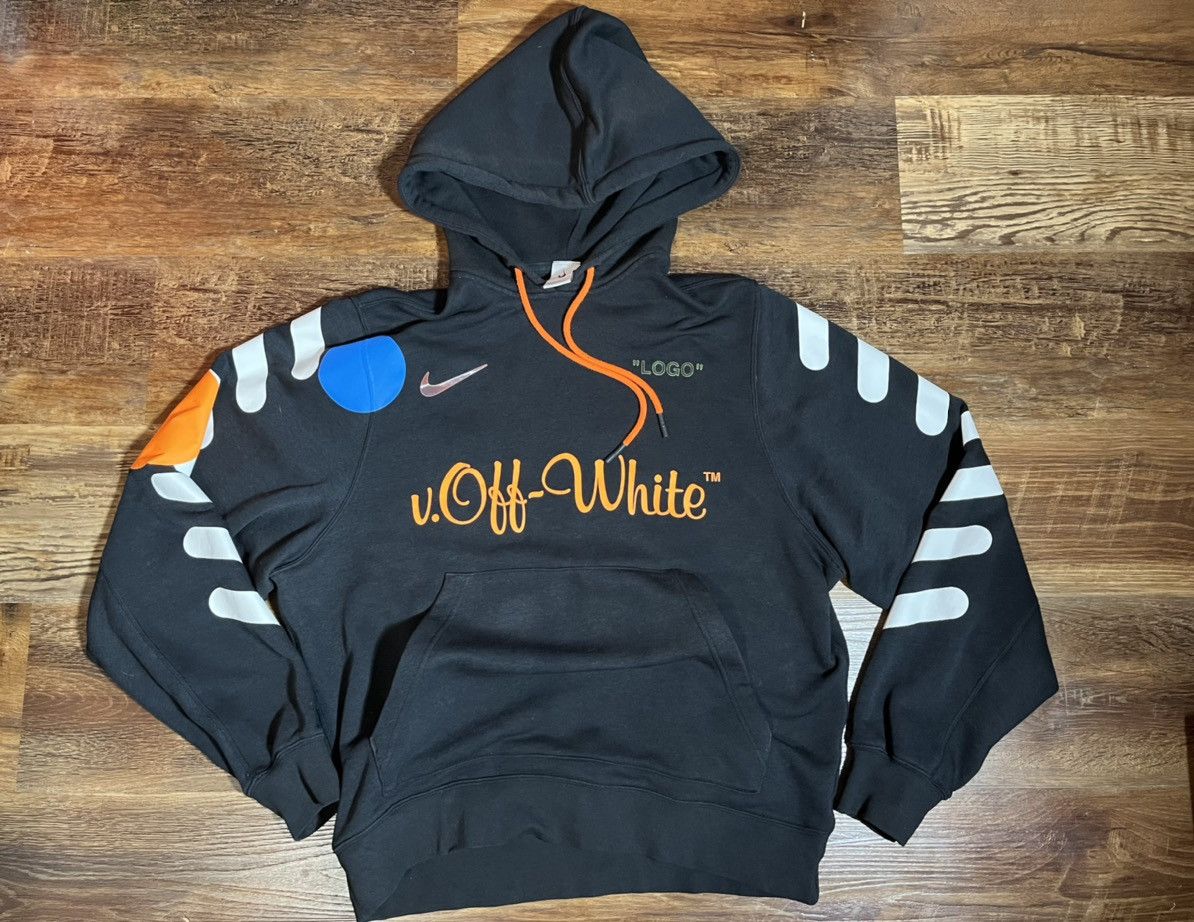 Nike Nikelab x OFF-WHITE Mercurial NRG X Hoodie ' Black ' | Grailed