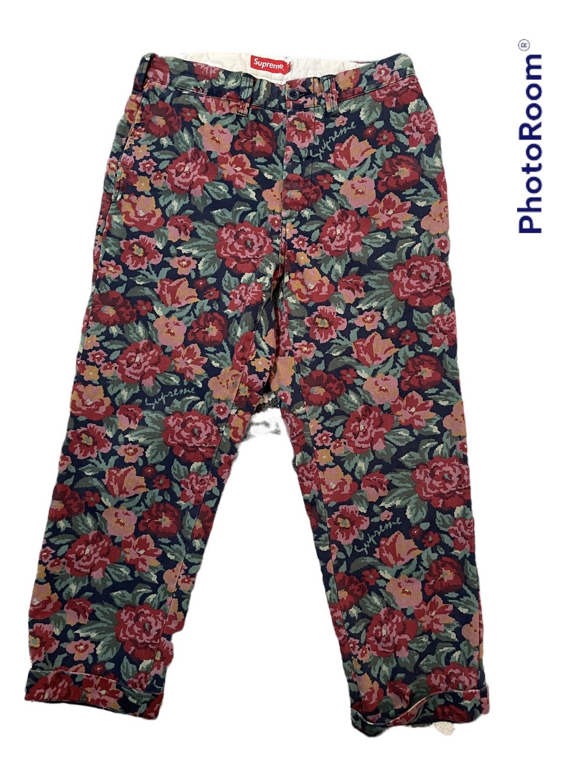 Supreme Pin Up Chino Pant Digi Floral - チノパン