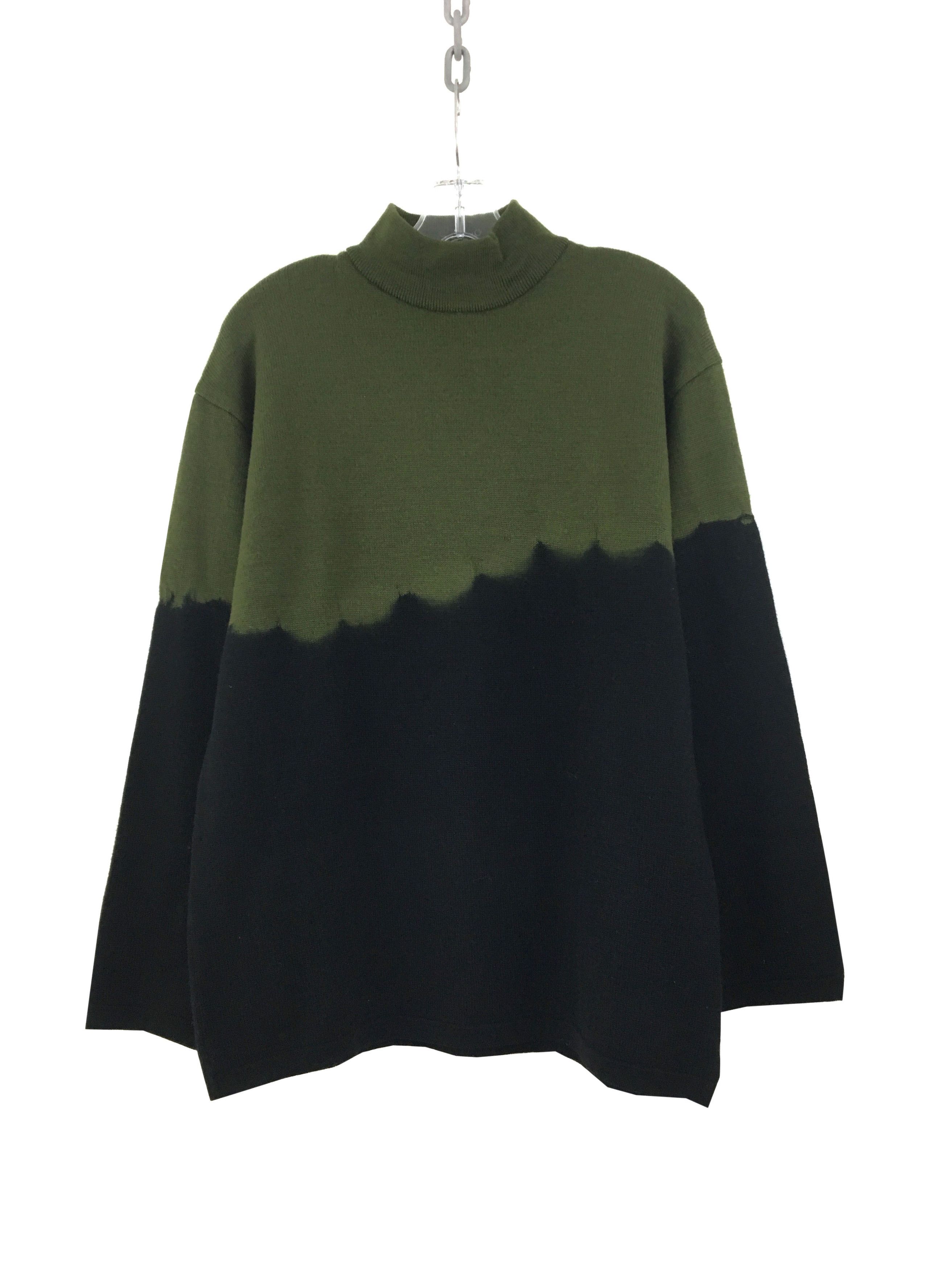 Issey Miyake Dyed Mockneck Sweater Size US M / EU 48-50 / 2 - 1 Thumbnail