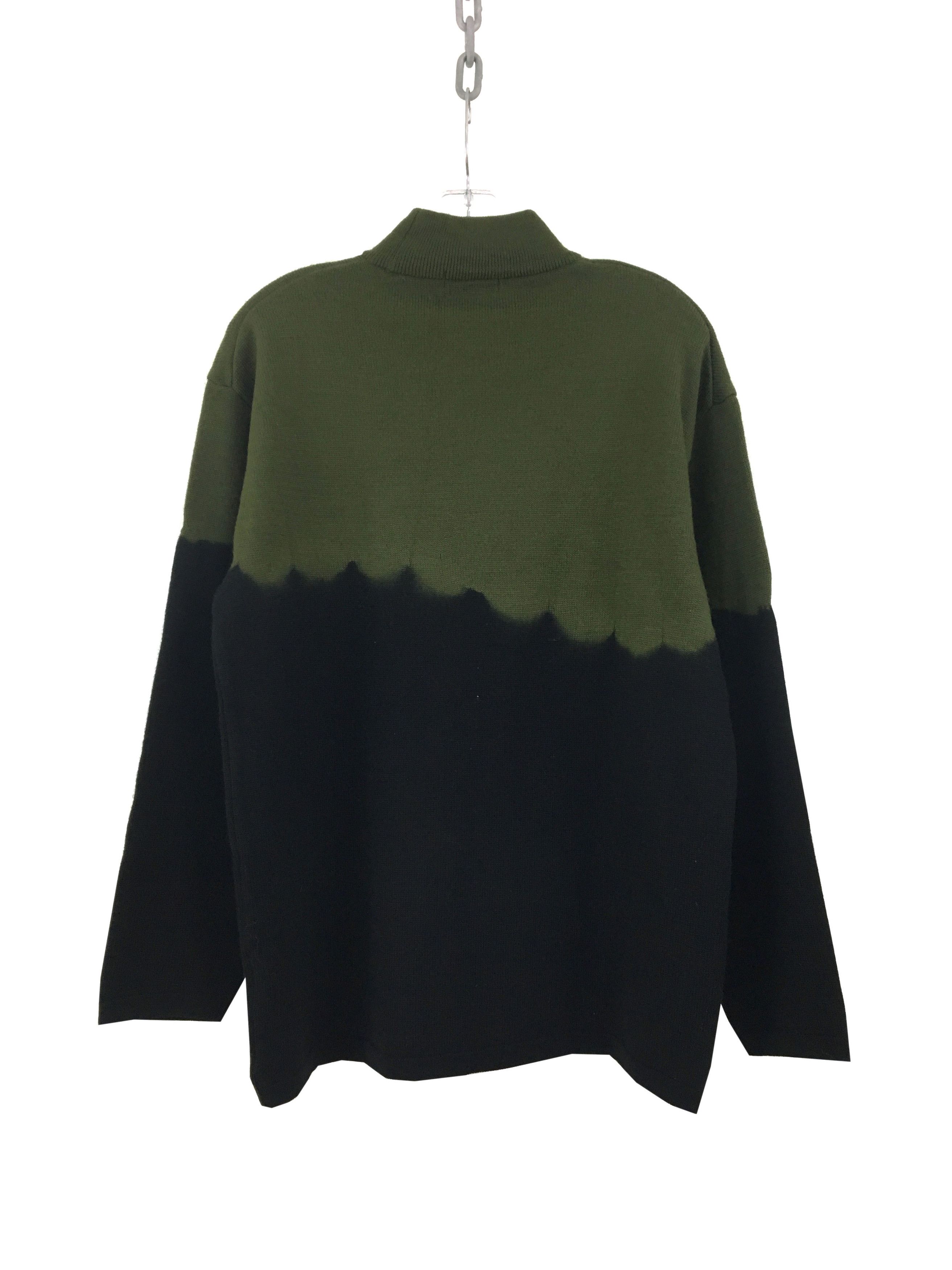 Issey Miyake Dyed Mockneck Sweater Size US M / EU 48-50 / 2 - 4 Thumbnail