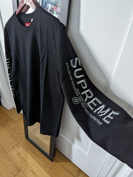 Supreme Supreme Intarsia Sleeve L/S Top | Grailed